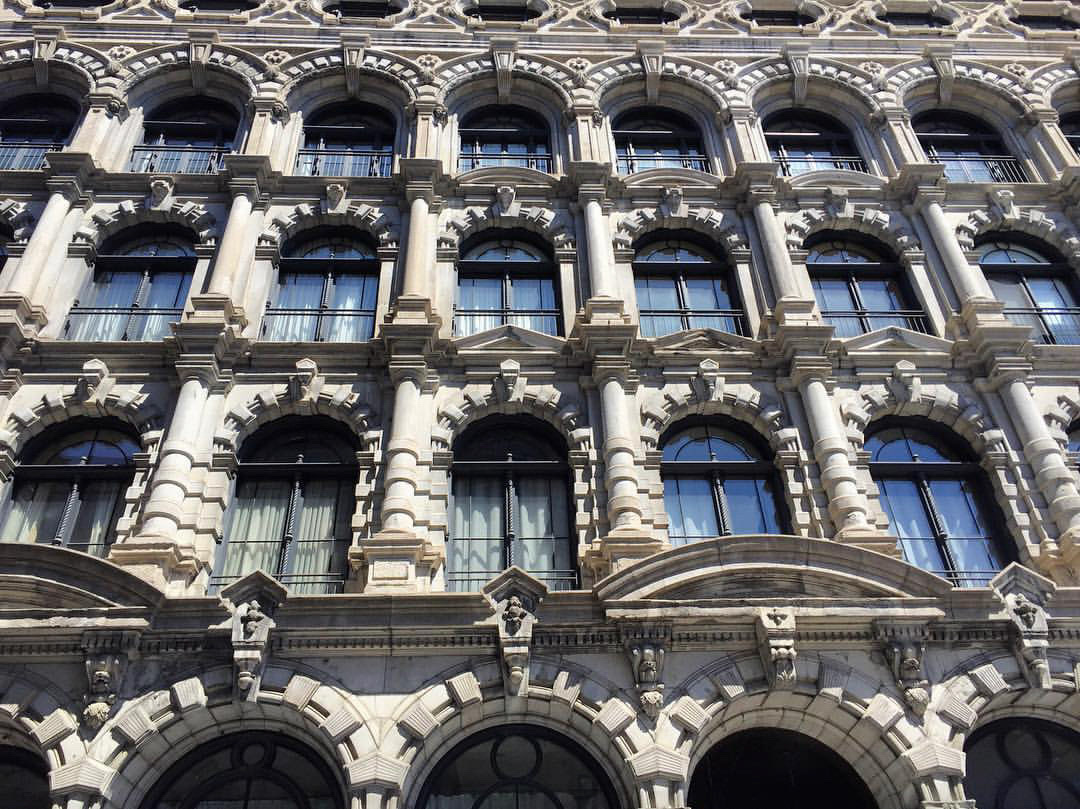 Stunning, intricate stonework in Old Montreal