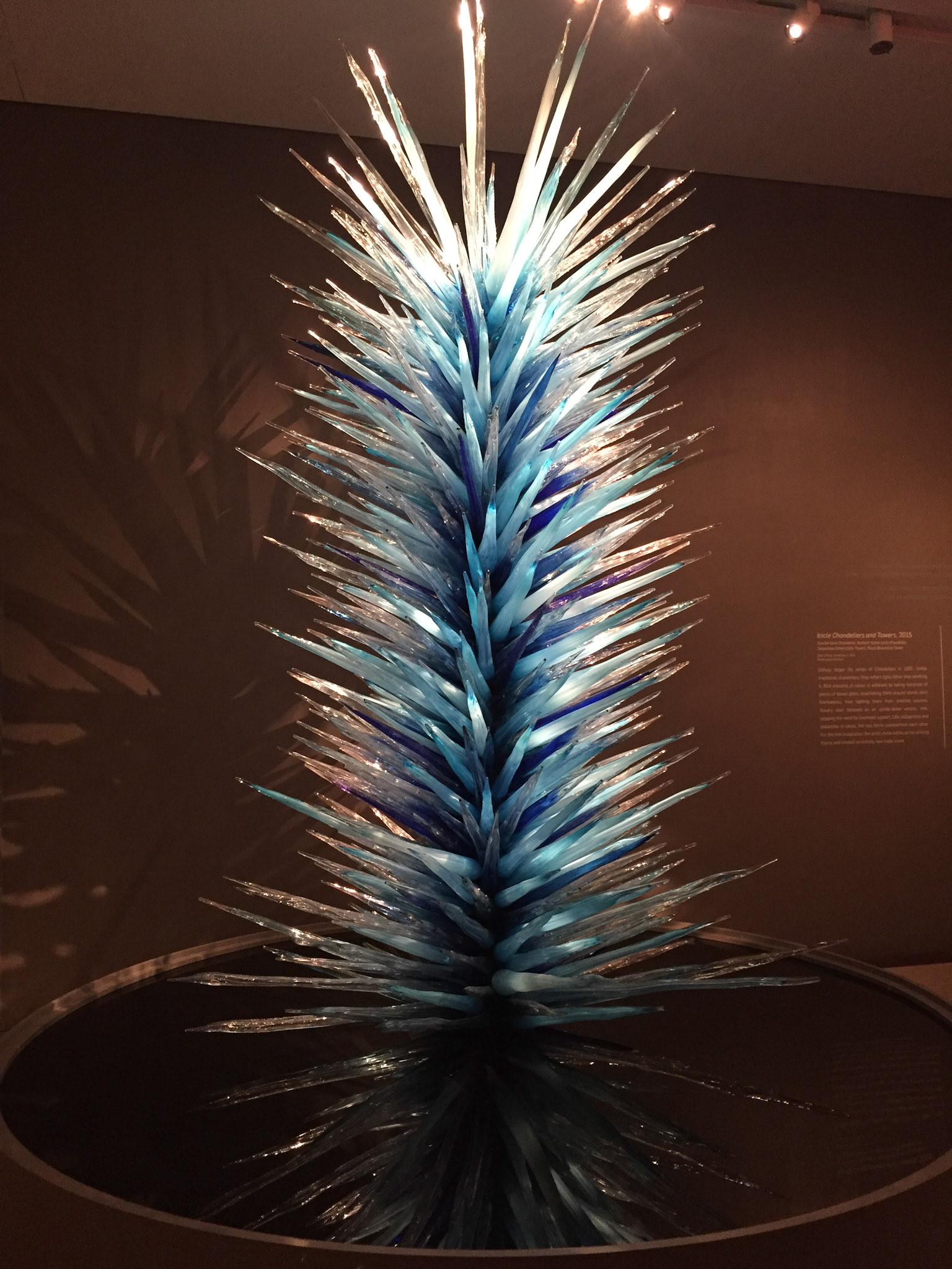 Dale Chihuly's exhibit at the ROM