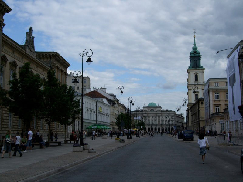 Warsaw, Poland and Baltic Sea