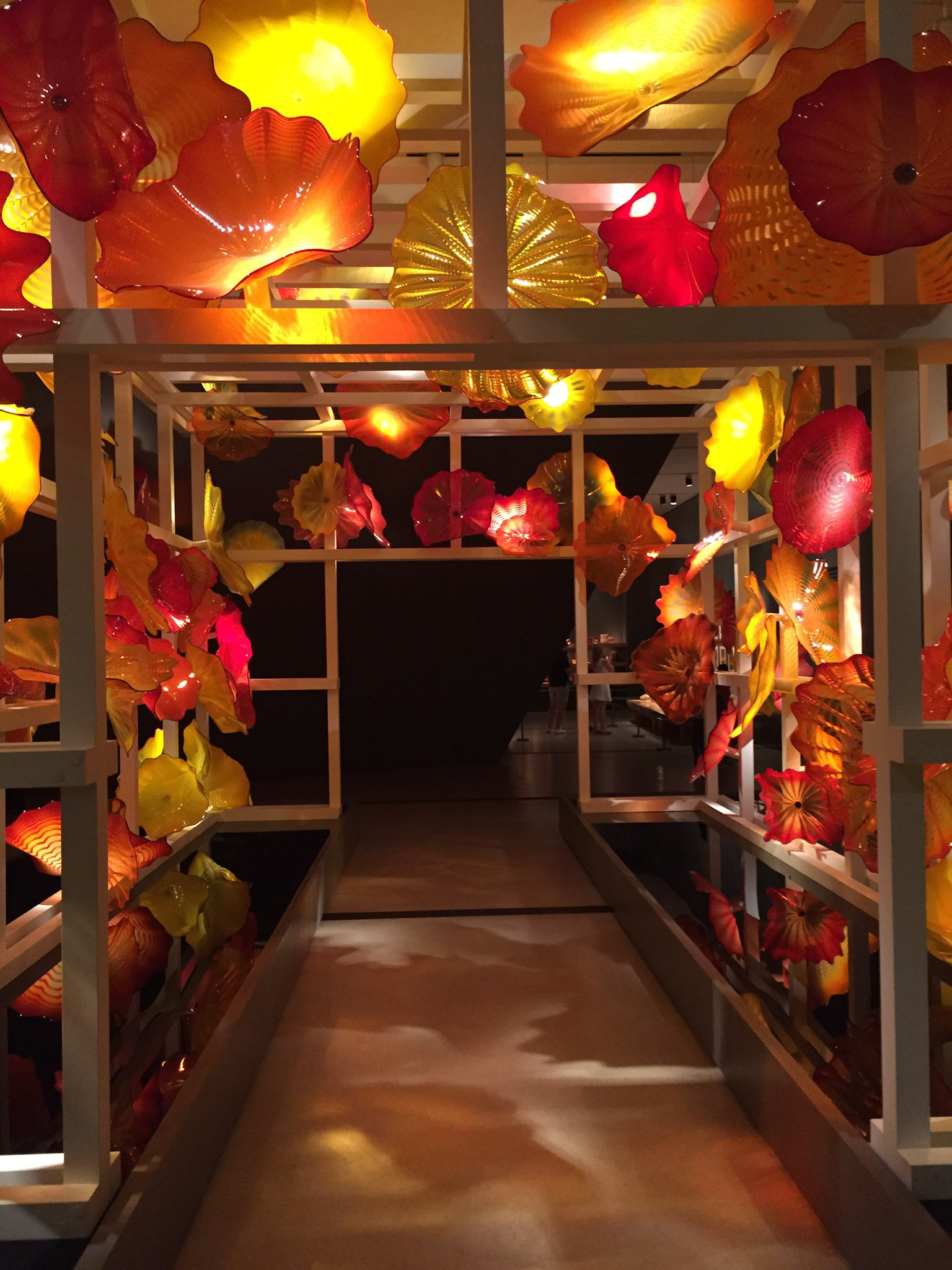 Dale Chihuly's exhibit at the ROM