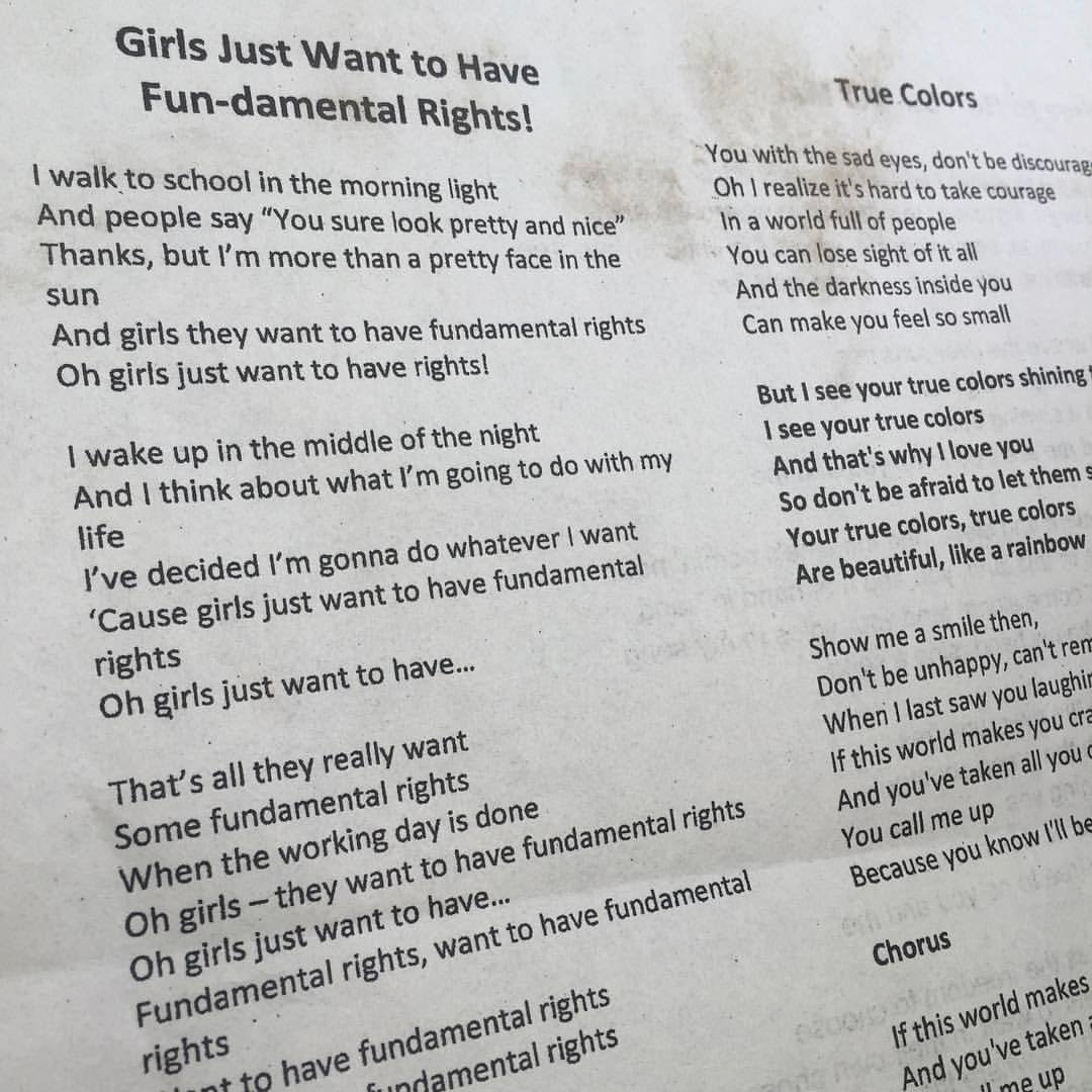 "Girls Just Want to Have Fun-Damental Rights!" #PrideTO #pride2016