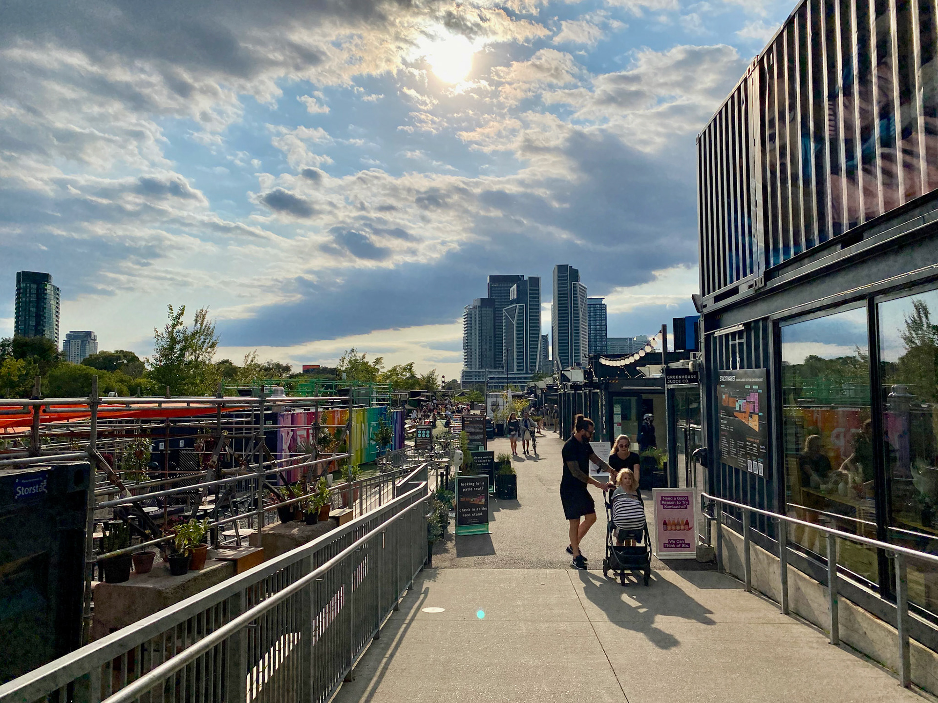 Stacked on Bathurst Street