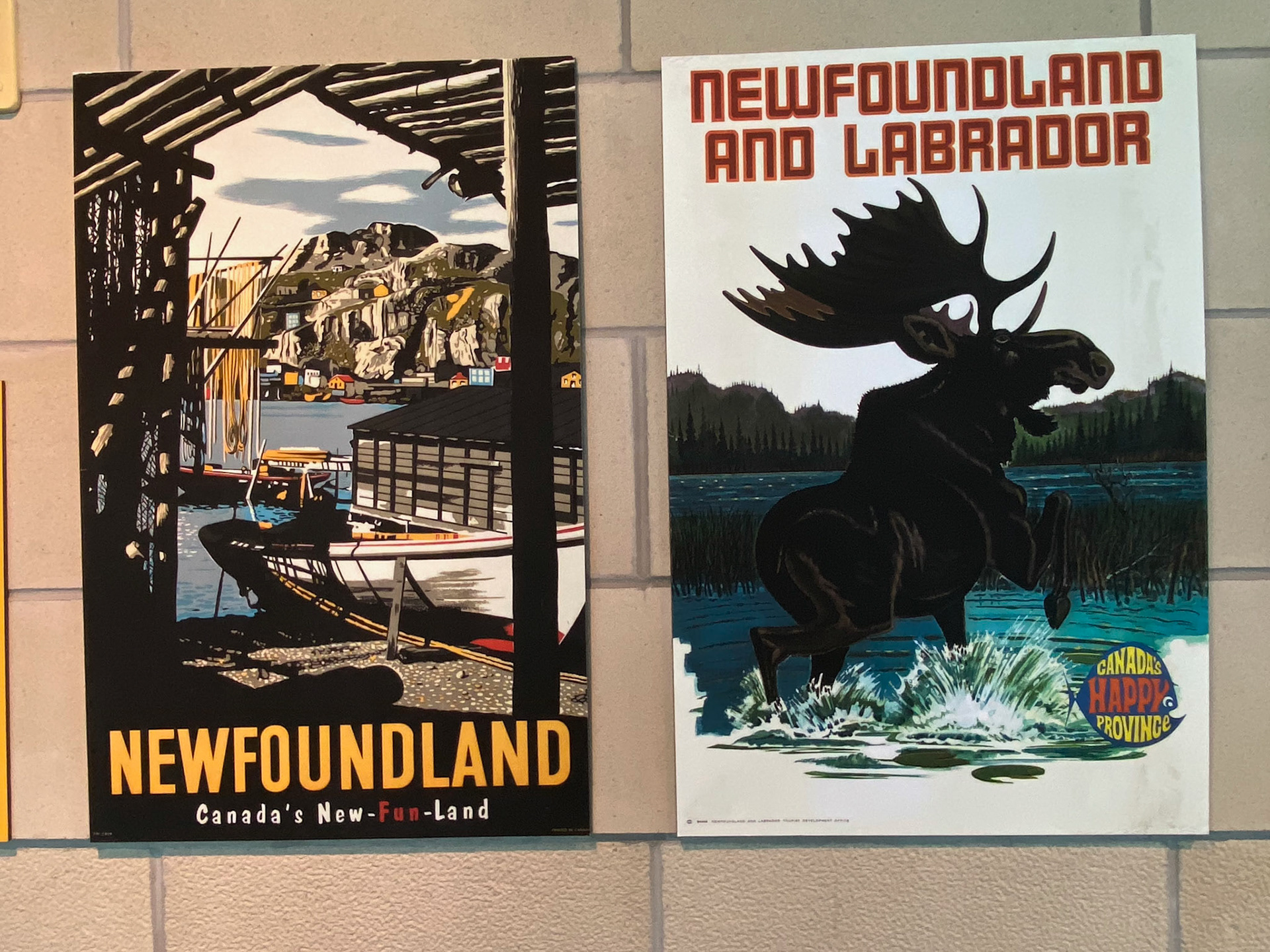 St. John's postcard posters