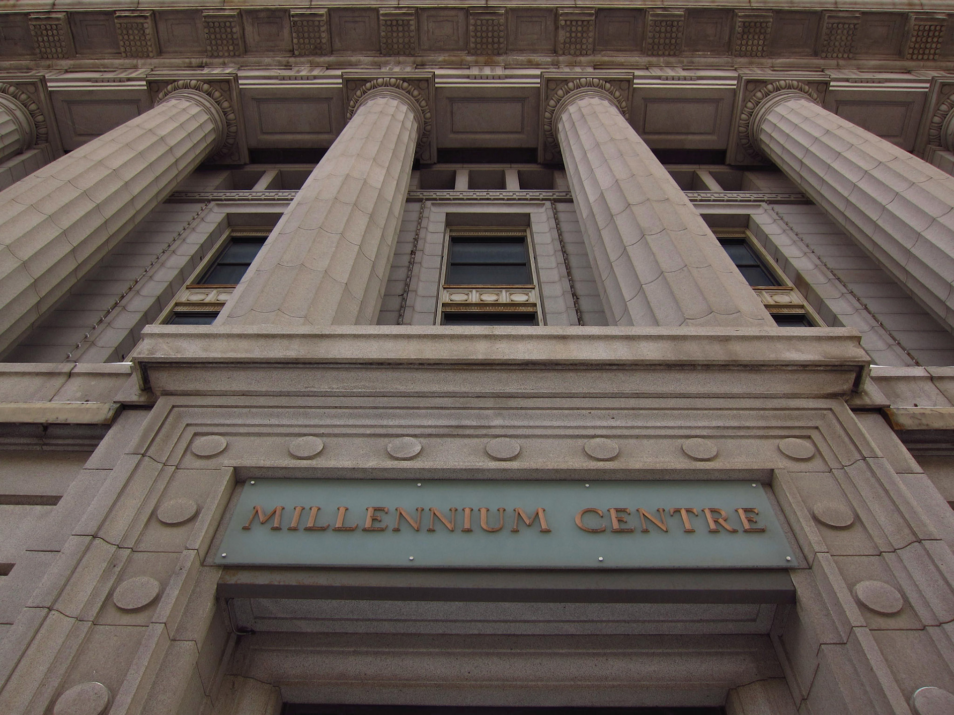 The Millennium Centre is not from the year 2000