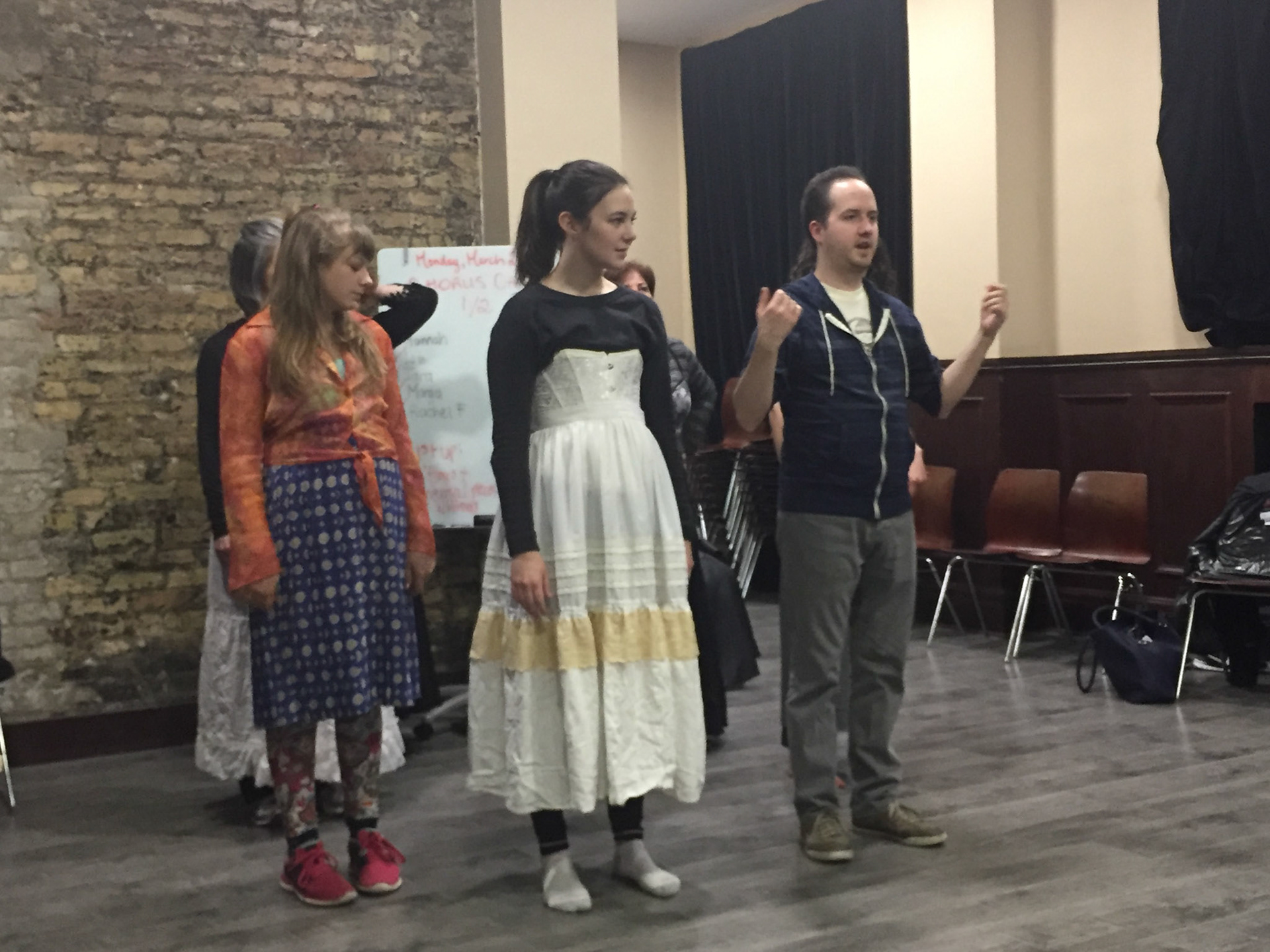 Twelfth Night Rehearsal - March 20, 2017