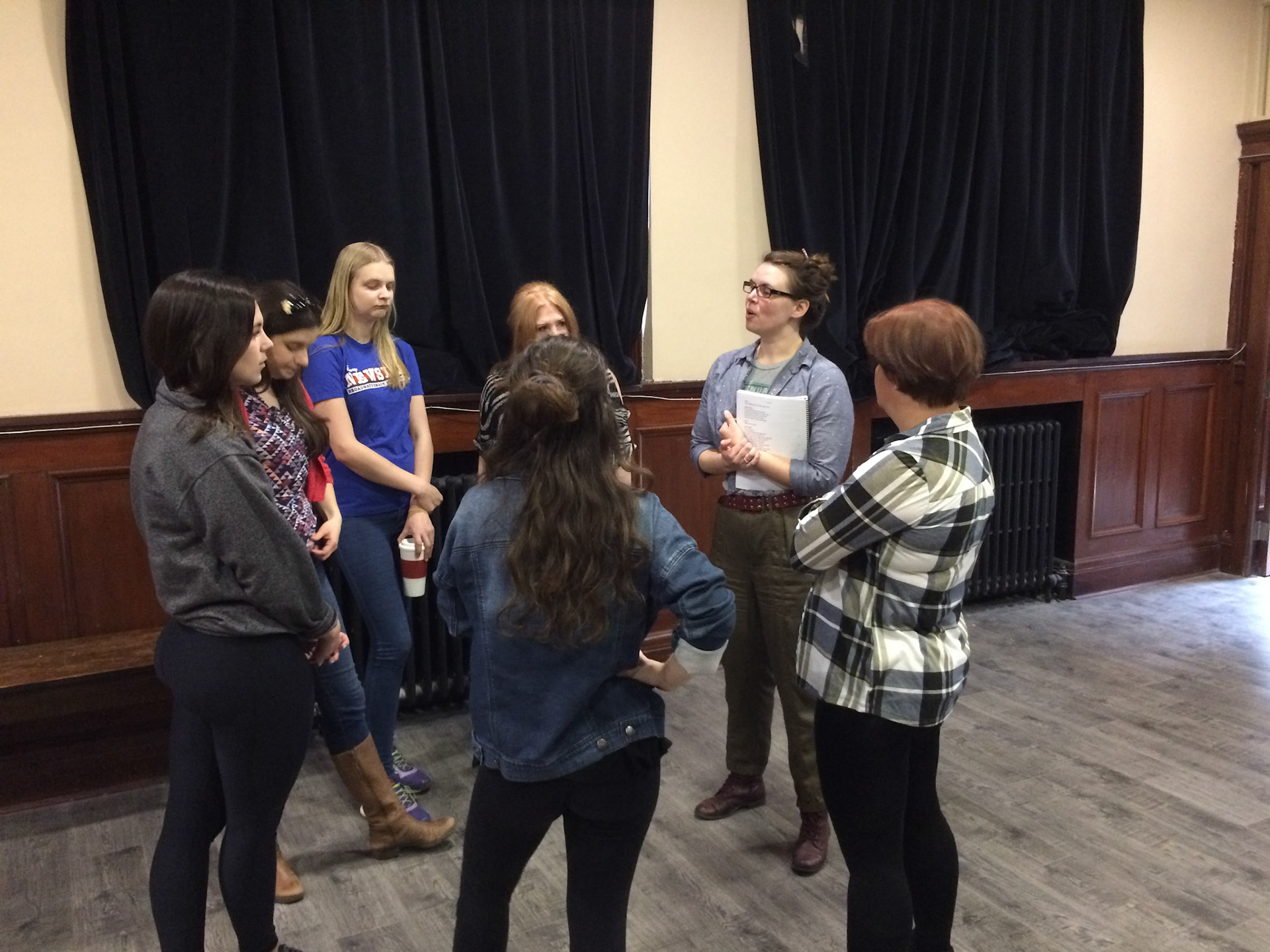 Twelfth Night Rehearsal - April 2, 2017