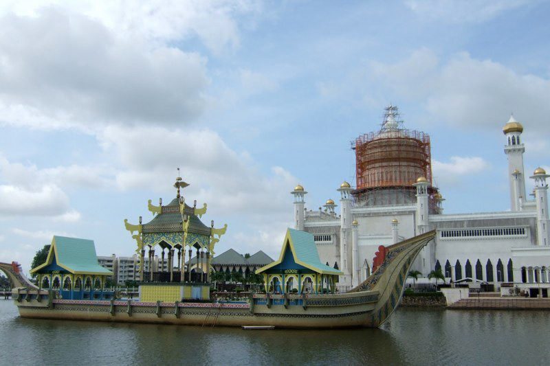 Brunei and Hong Kong