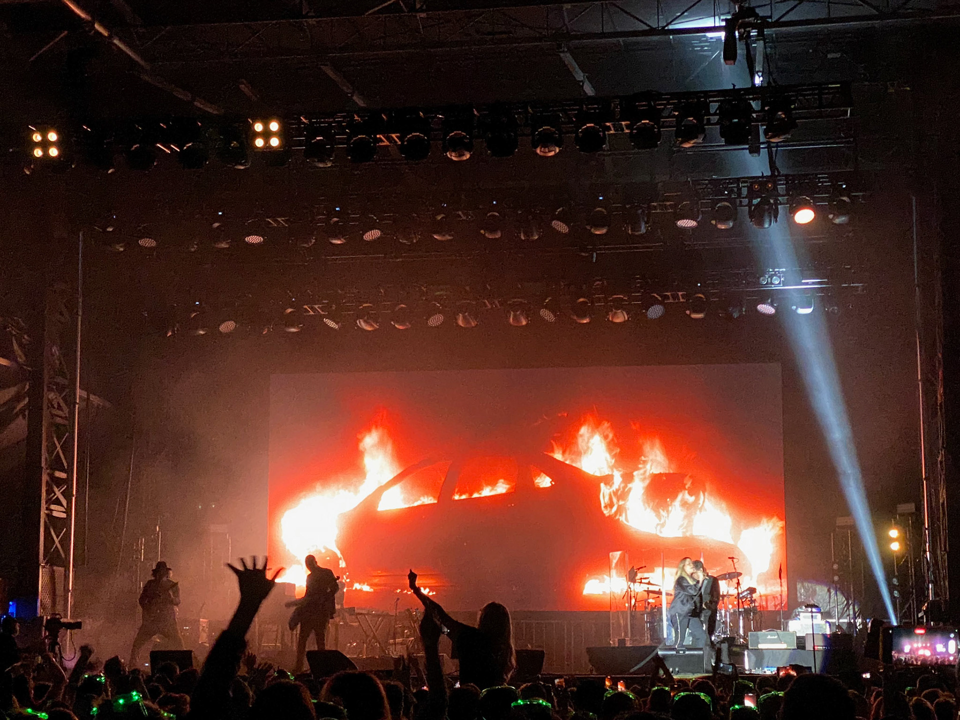 Rock the Park 2022 featuring Garbage and Alanis Morisette with Ryan, Jason, Ashley and Kelly
