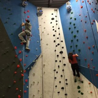 Holy moly is climbing ever a good workout!