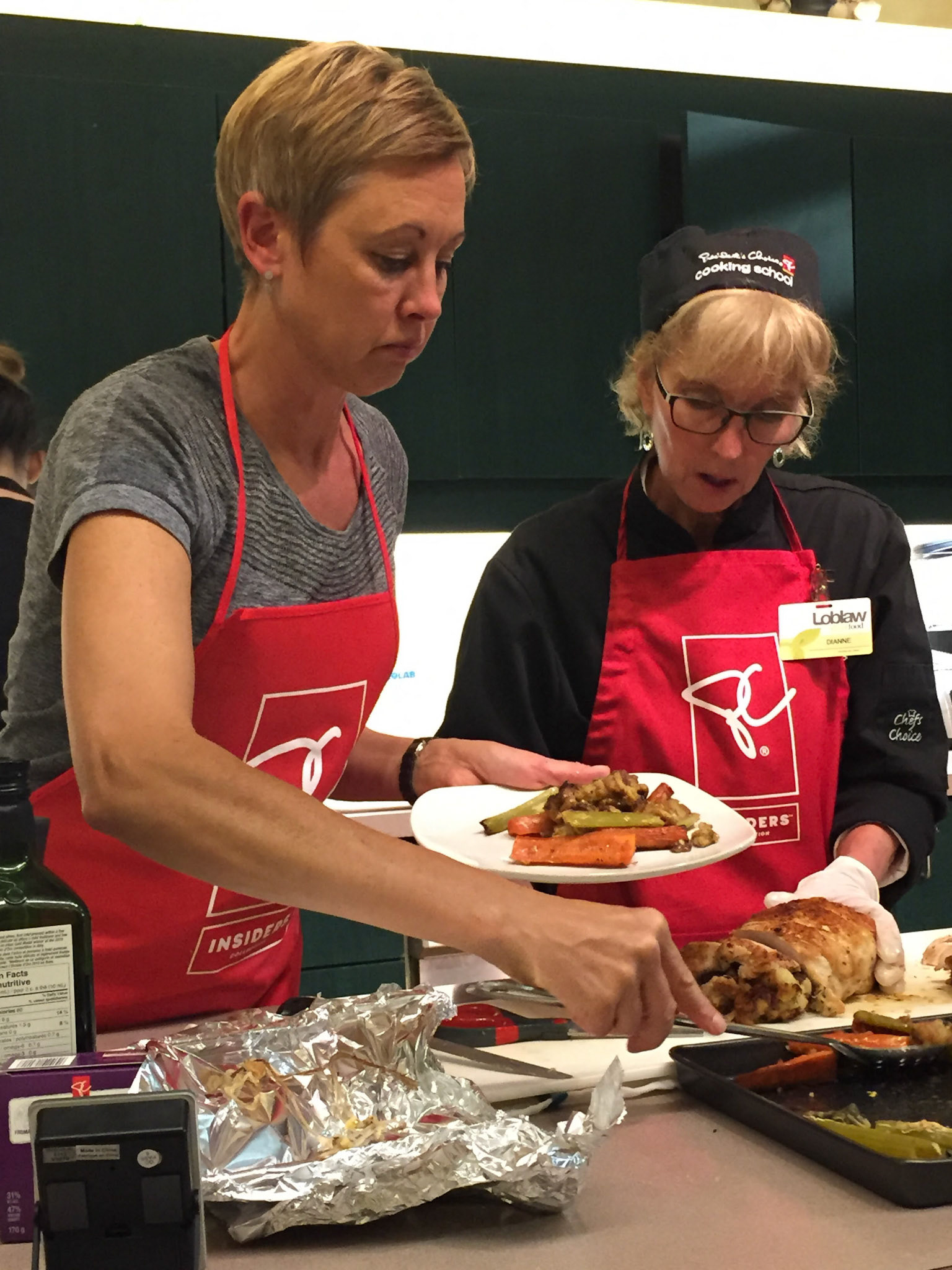 Jenny and Diane were an amazing culinary team