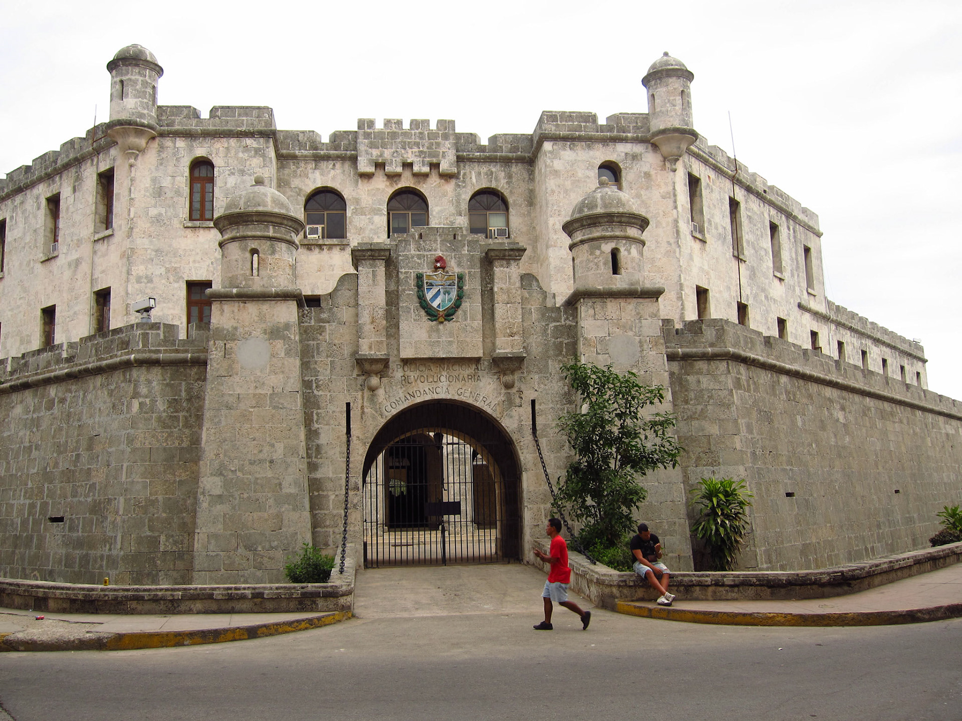 Police headquarters in Havana