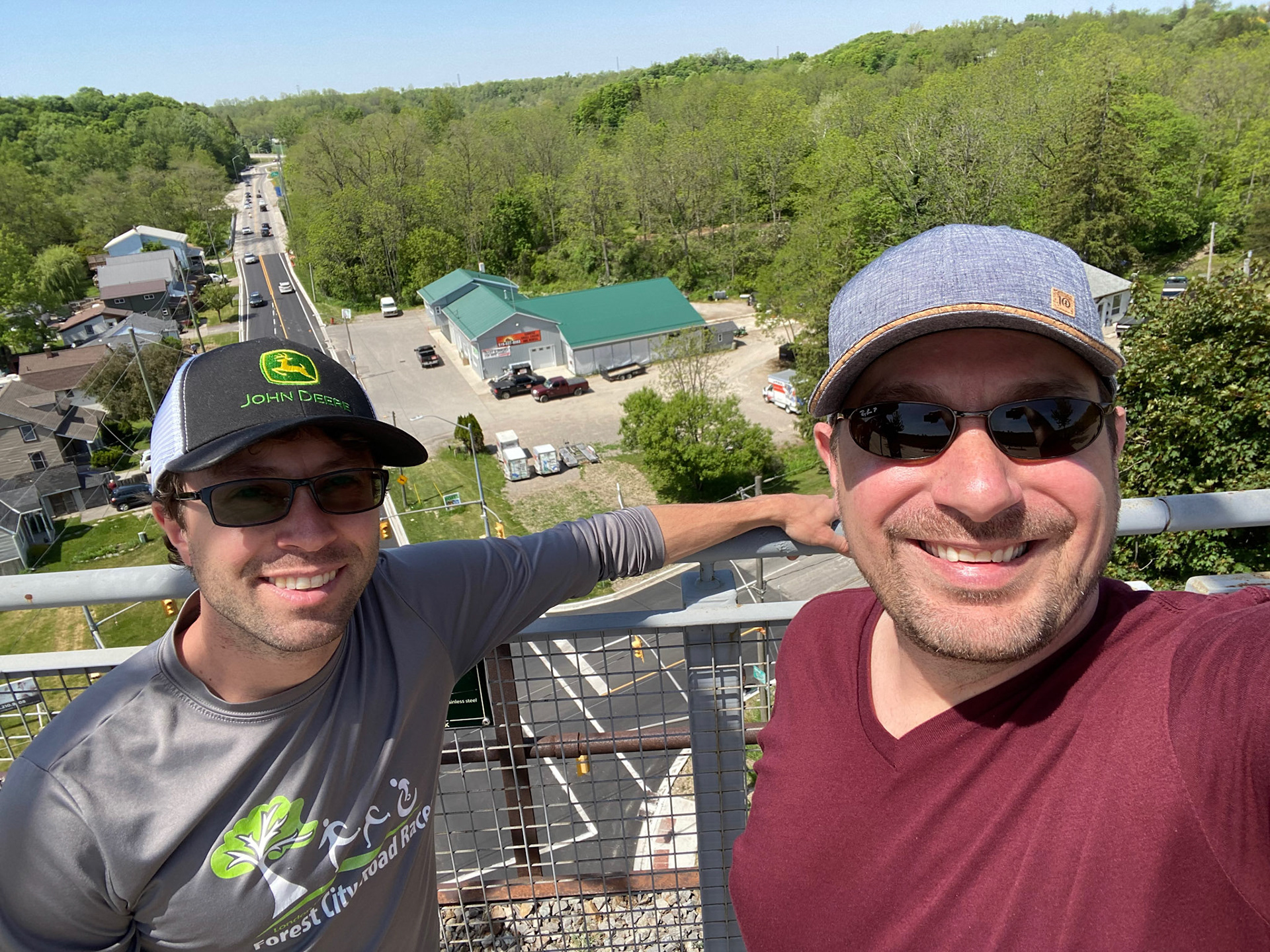Emerson and I visited St. Thomas Elevated Park
