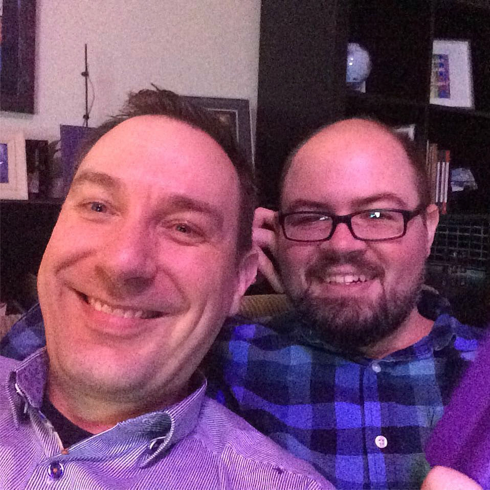 Why are @jeremythebass &amp; I so happy? Cuz we (and an increvablh talented team) are doing a show at @atthepalace and the journey’s begun!! Keep yer eyes and ears alert for “Vanya and Sonia and Masha and Spike” by Christopher Durang coming soon!