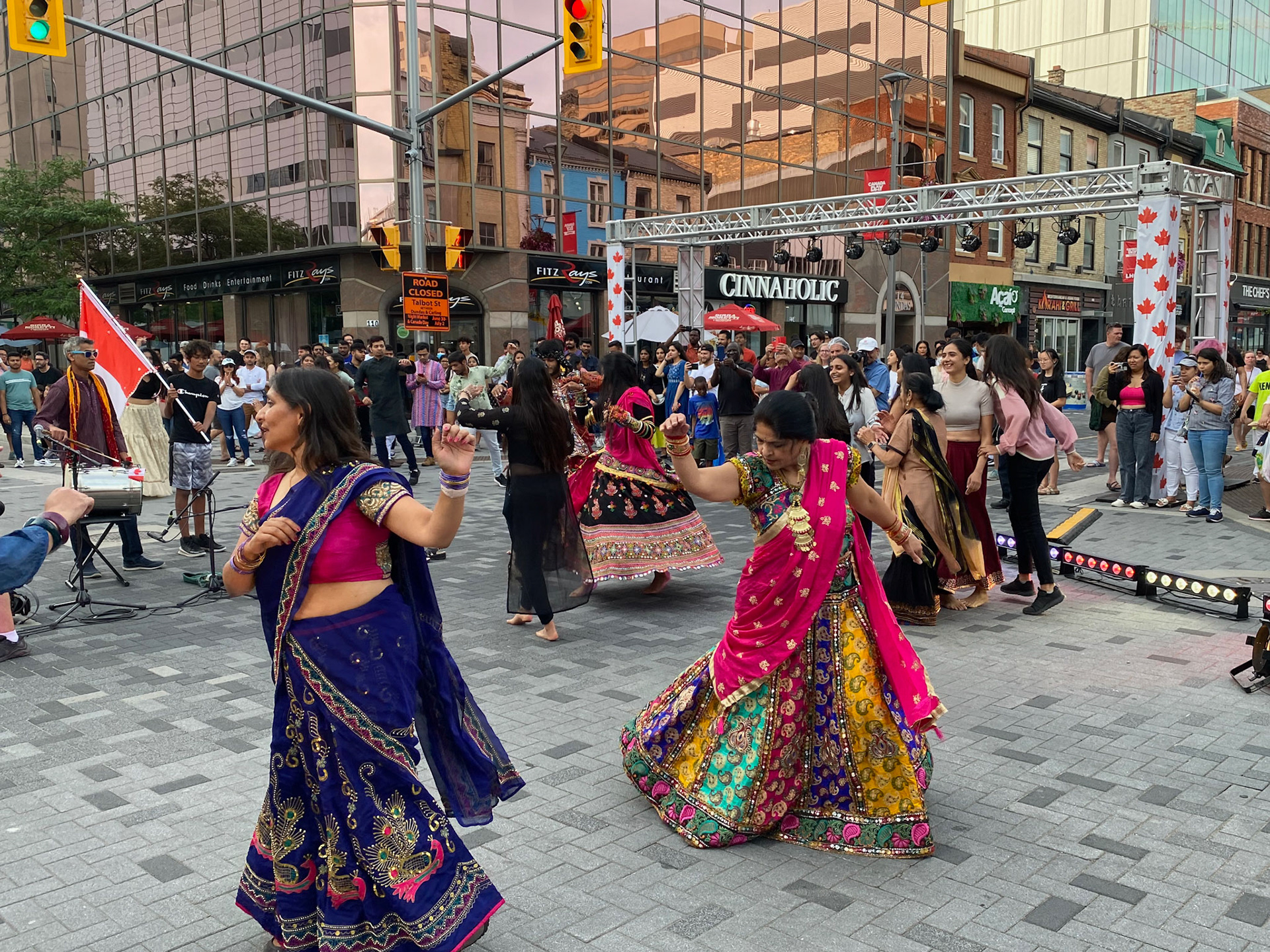 Canada Day 2022 in downtown London
