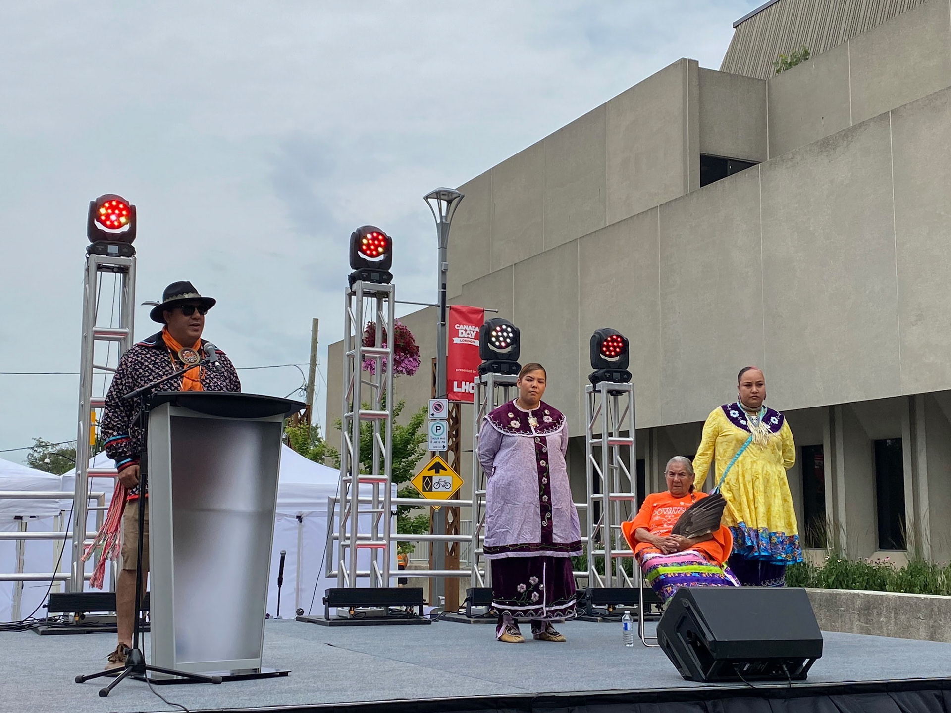 Canada Day 2022 in downtown London