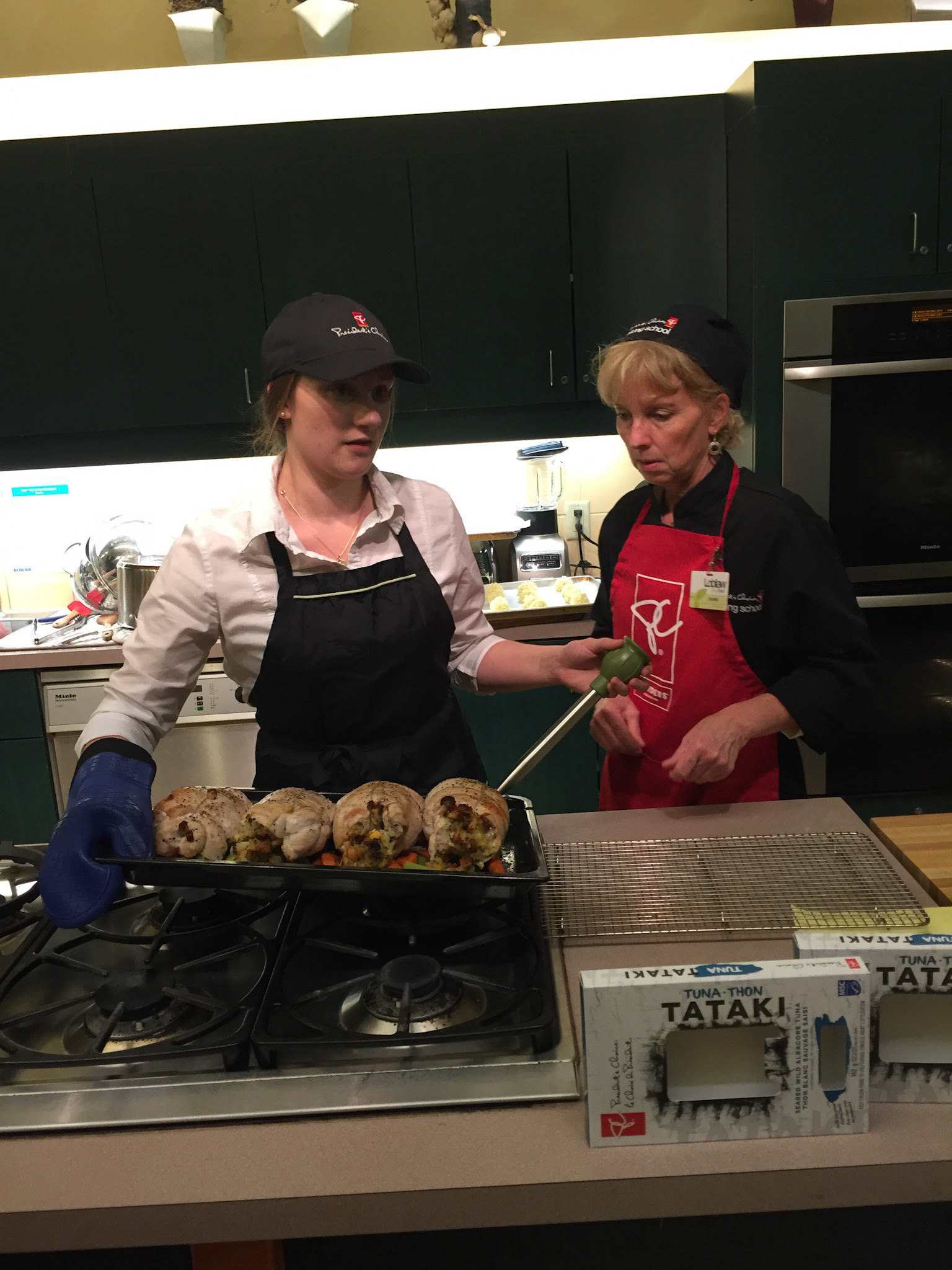 Our expert chefs led an amazing night of dining and learning!