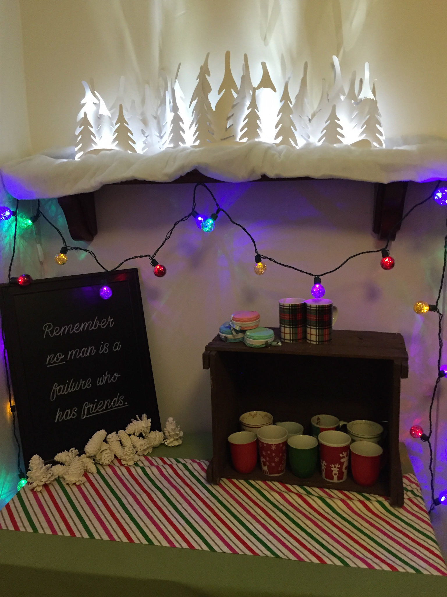 Stunning decor at Mardi &amp; Rob's