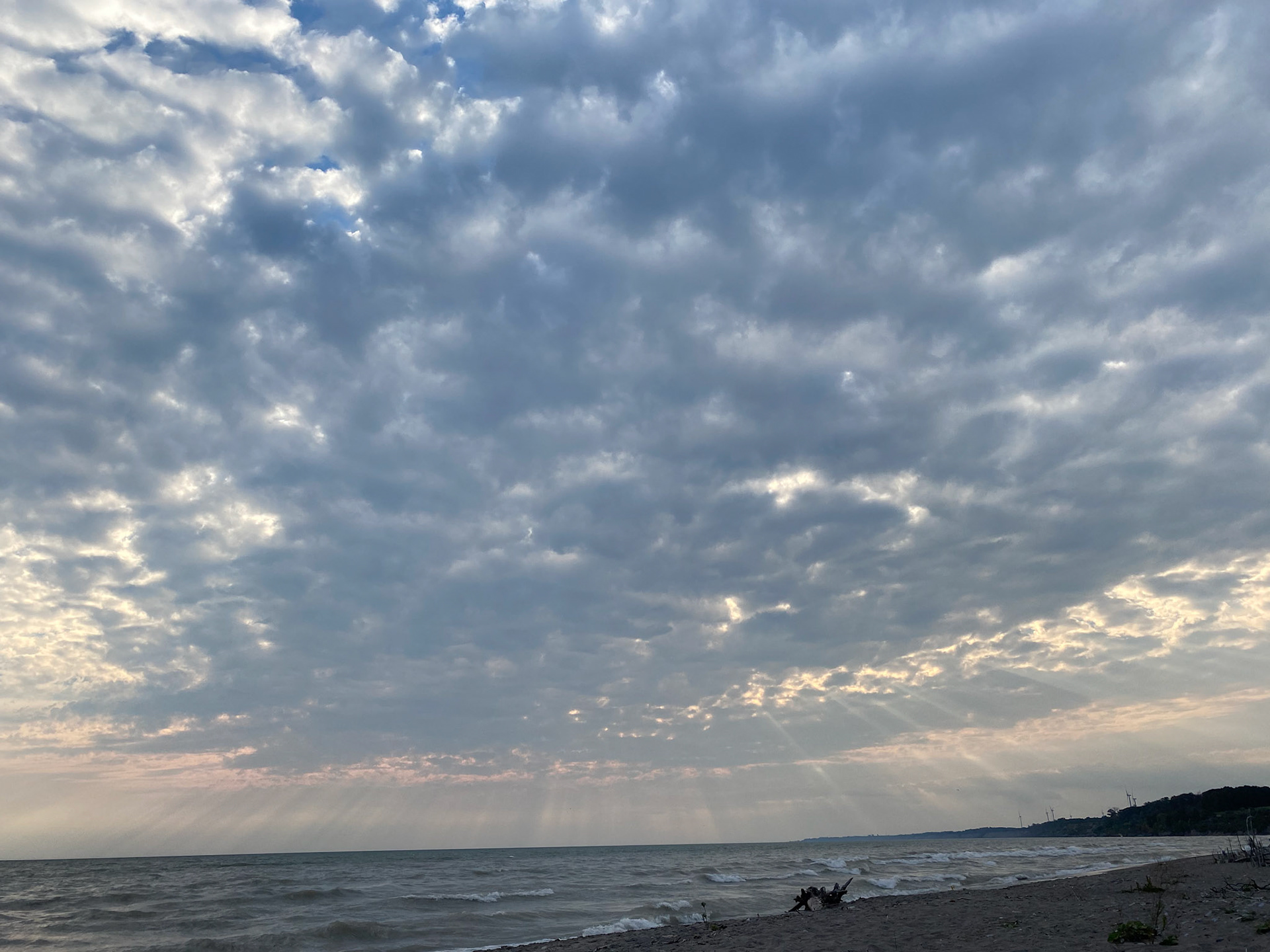 Port Burwell beach in September is a real treat
