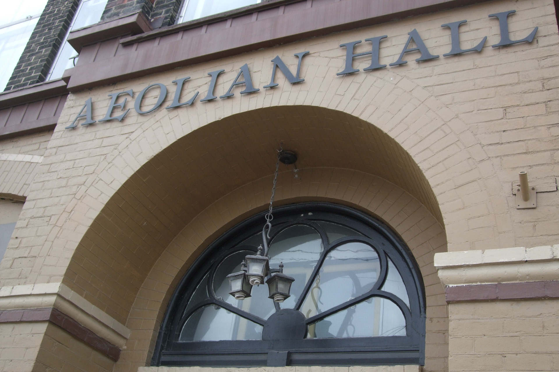 One of the gems of Old East - the architecturally and culturally beautiful Aeolian Hall Performing Arts Centre