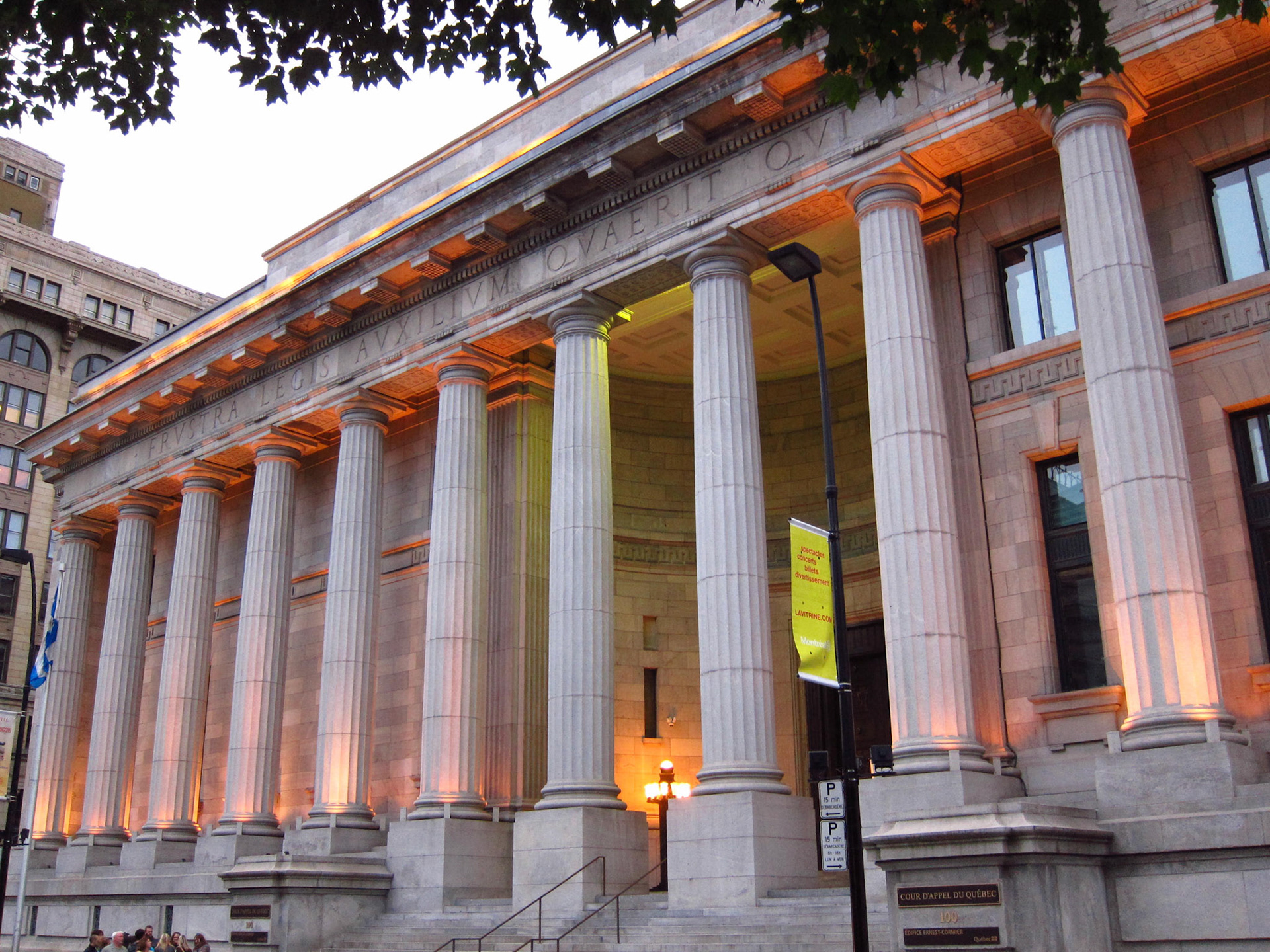 Public buildings in Old Montreal