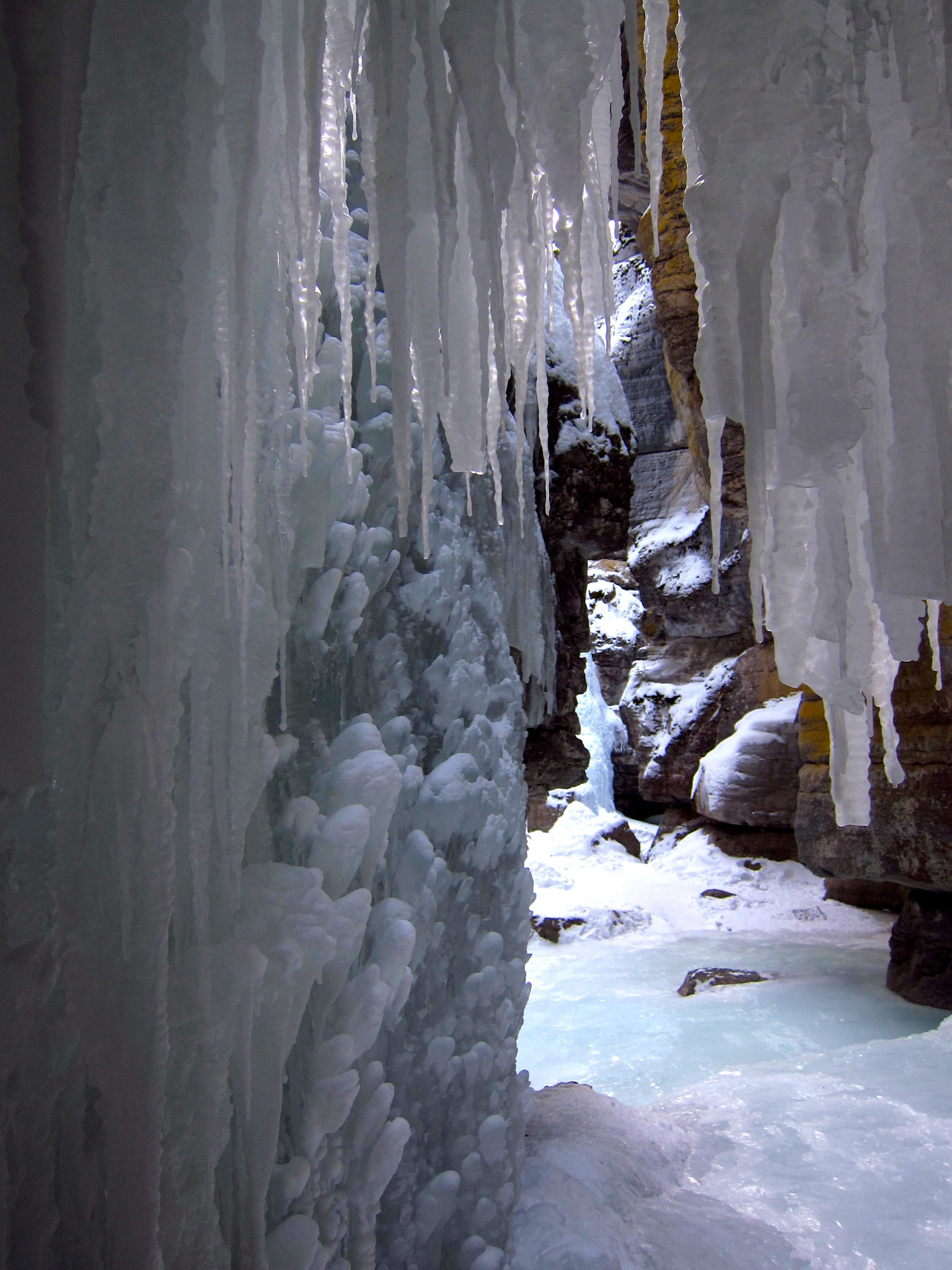 The Maligne Canyon ice walk
