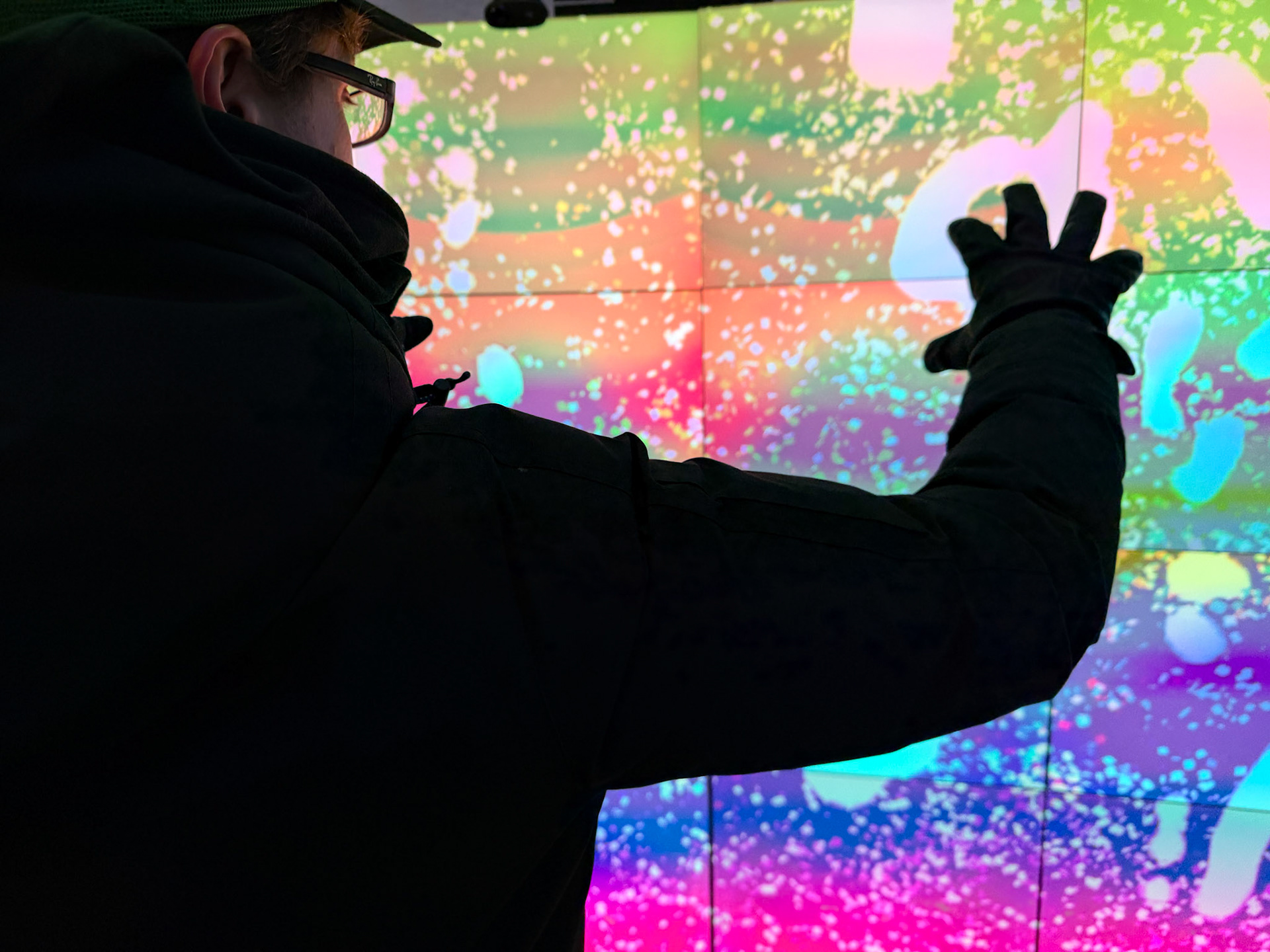 Colourful, interactive light installations at Lights On Stratford
