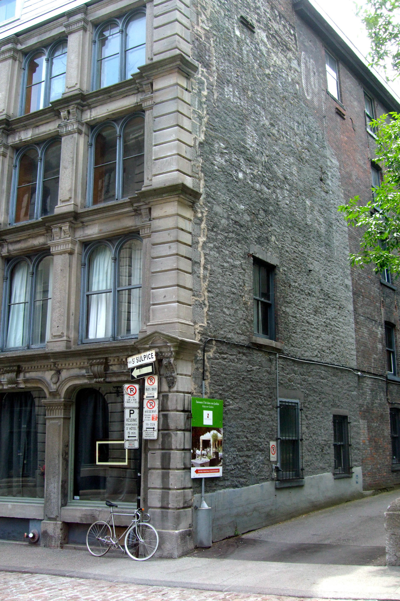 Beautiful buildings in Old Montreal