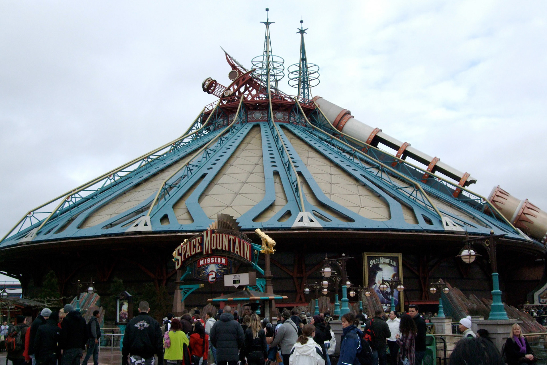 Now, Space Mountain was definitely exciting