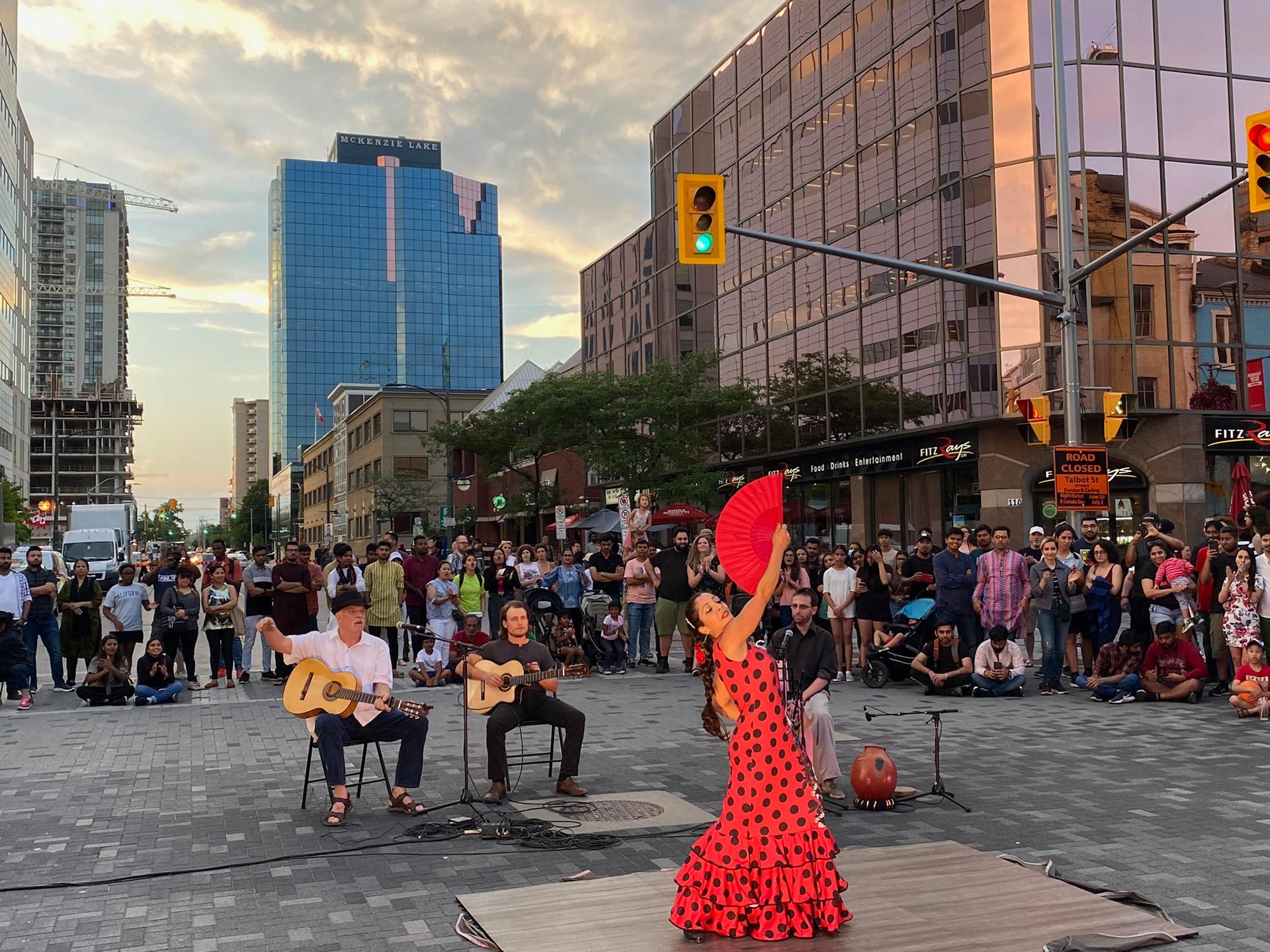 Canada Day 2022 in downtown London