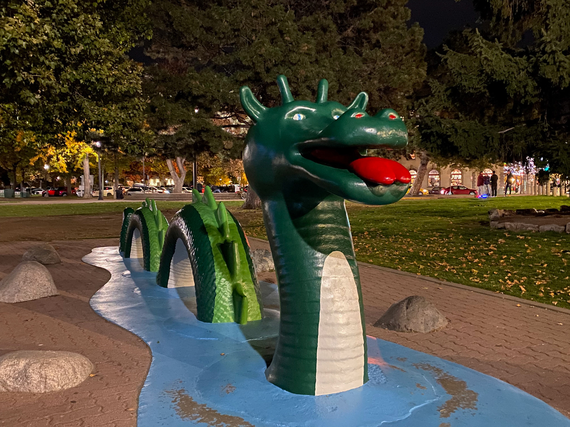 Ogopogo - the legendary monster of Lake Okanagan