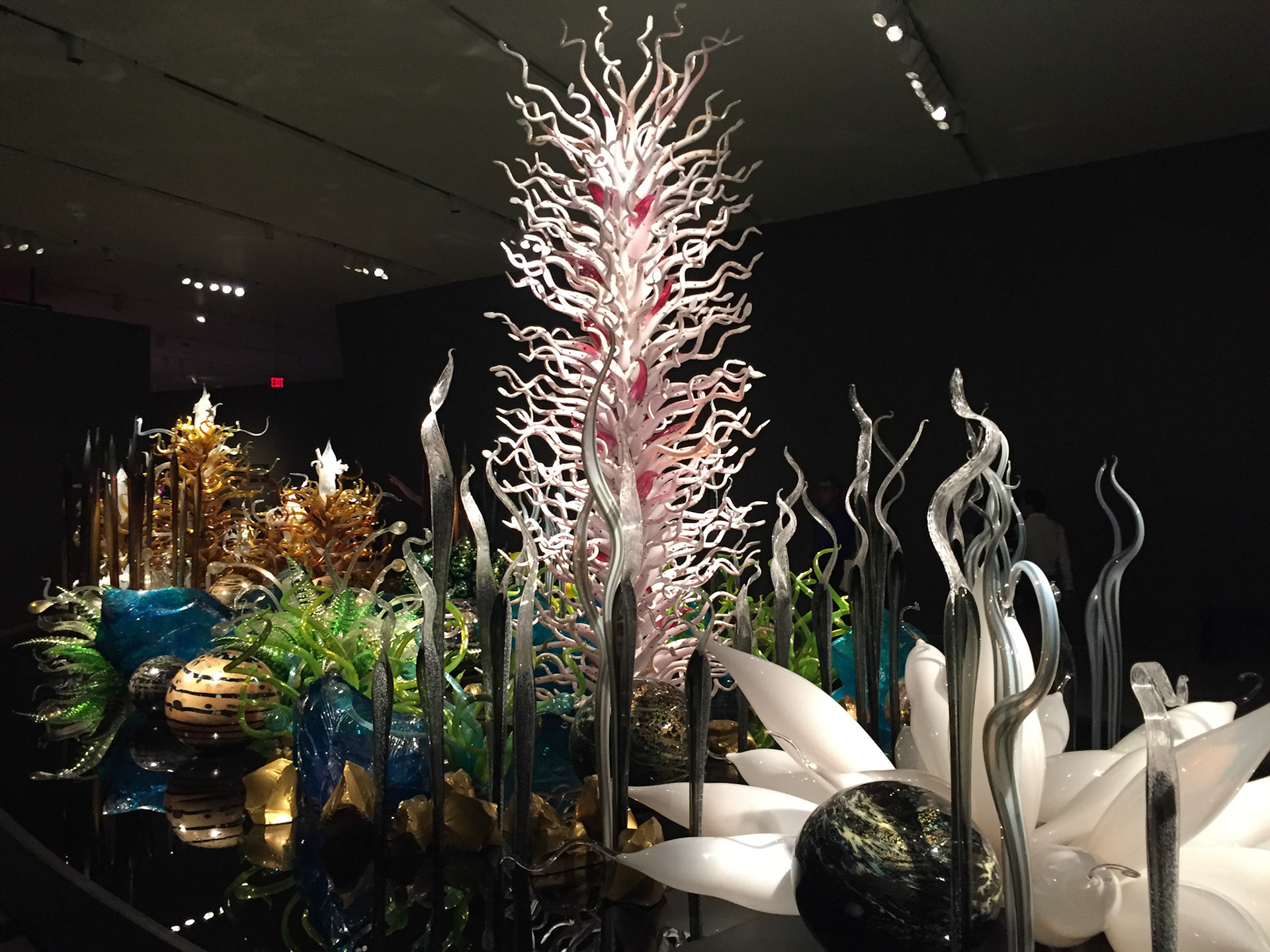 Dale Chihuly's exhibit at the ROM