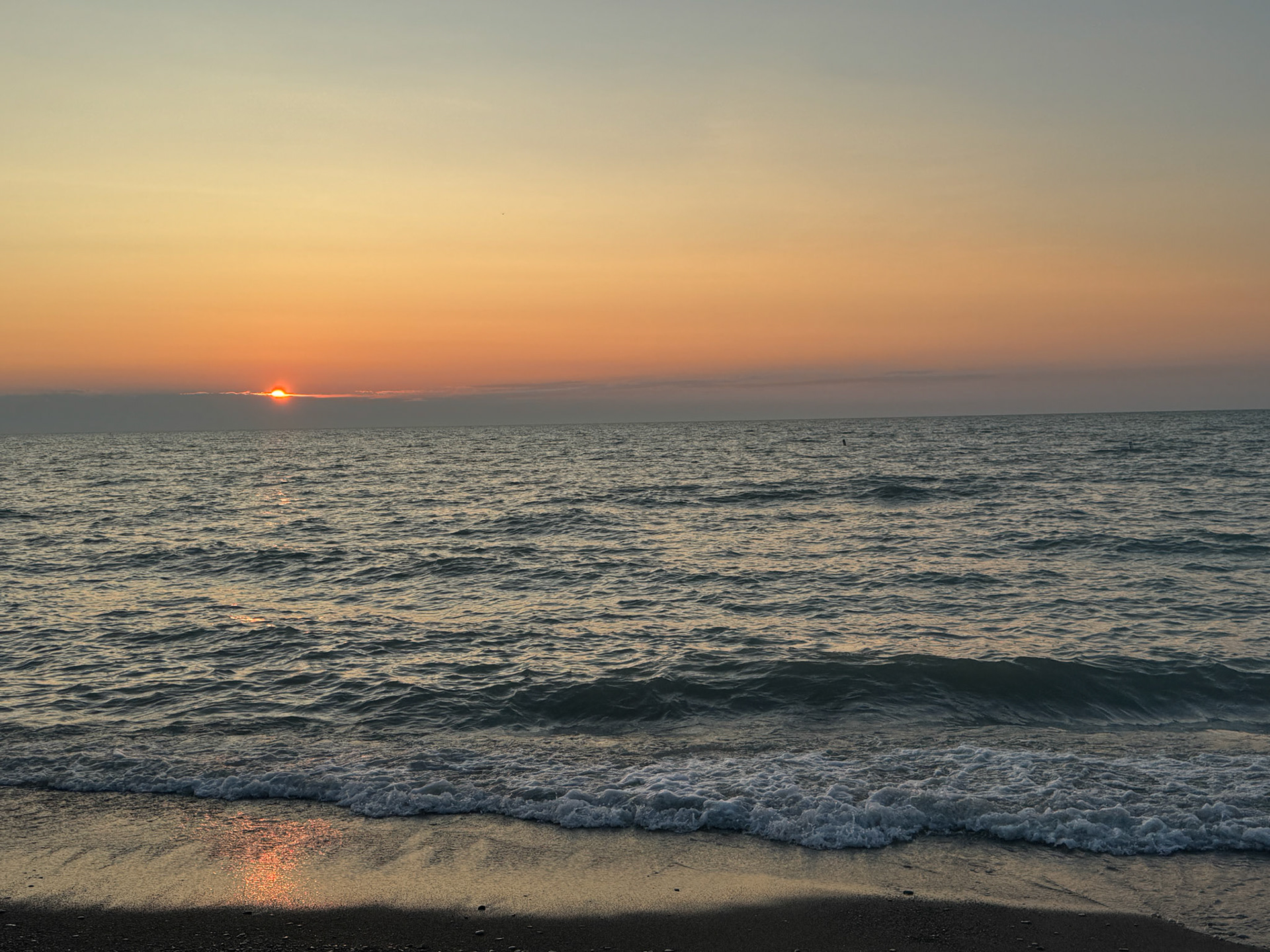 Grand Bend on a Thursday night after work with Dane