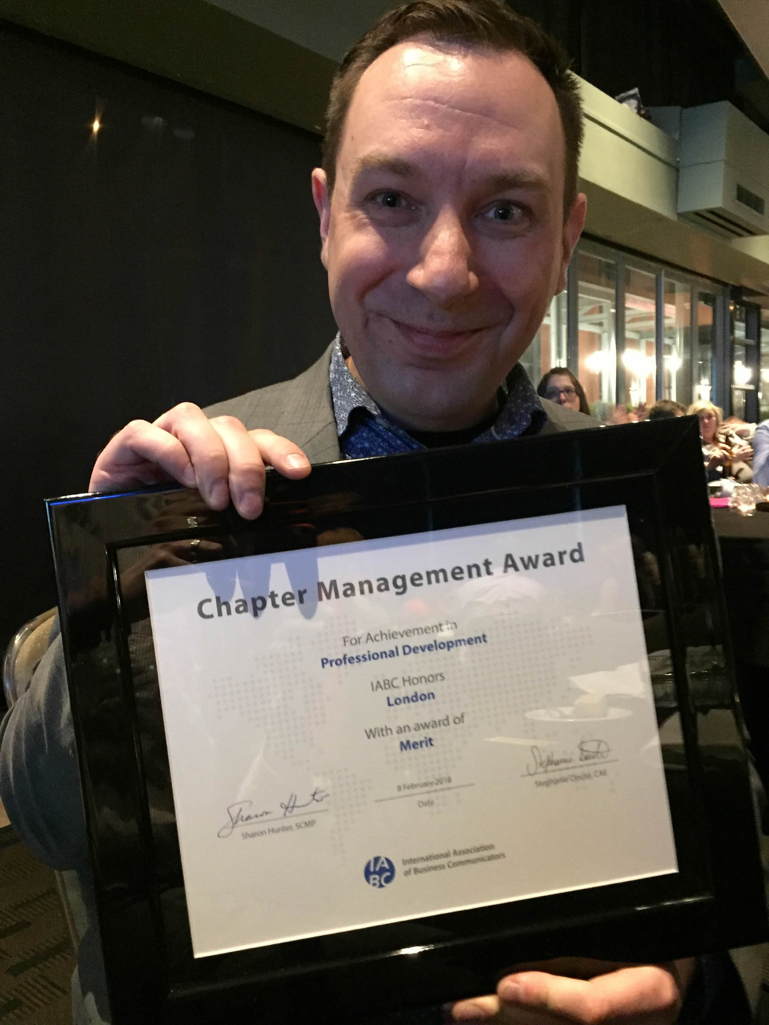 @anna_banana214 we did it!! Our @IABC London PD event management last year was recognized with an IABC International Chapter Management Award!! Wow!! #dreamteam #teamworkmakesthedreamwork #IABCli #weleadiabc