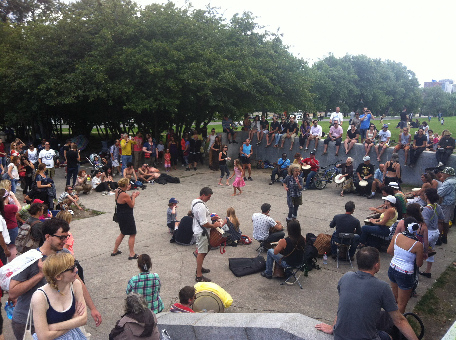 Hypnotic Tamtams draw huge crowds every Sunday in Montreal