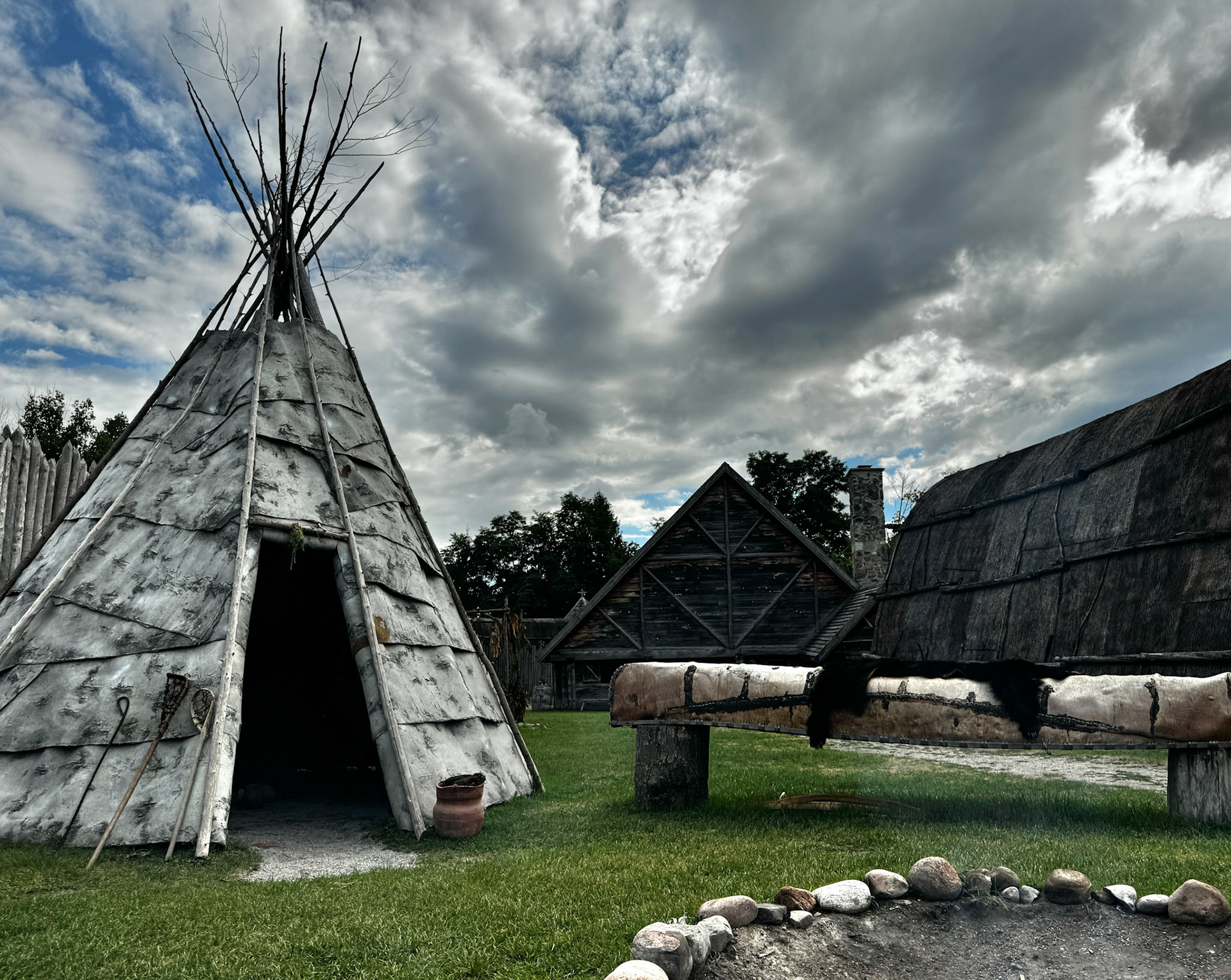 We spent a memorable day touring Sainte-Marie among the Hurons in Midland, Ontario