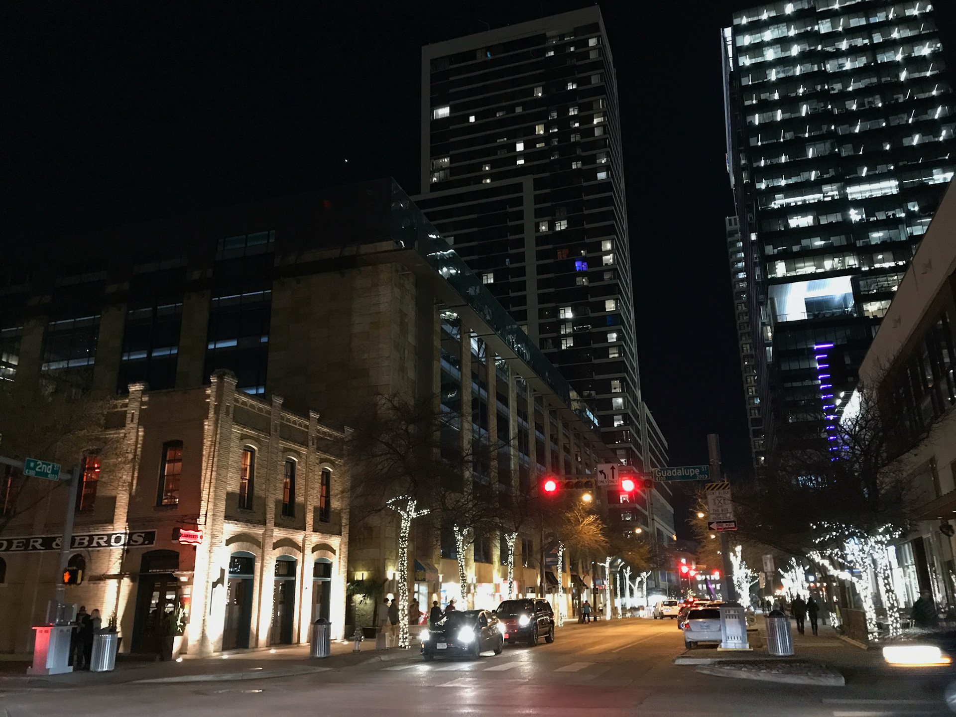 Austin by night