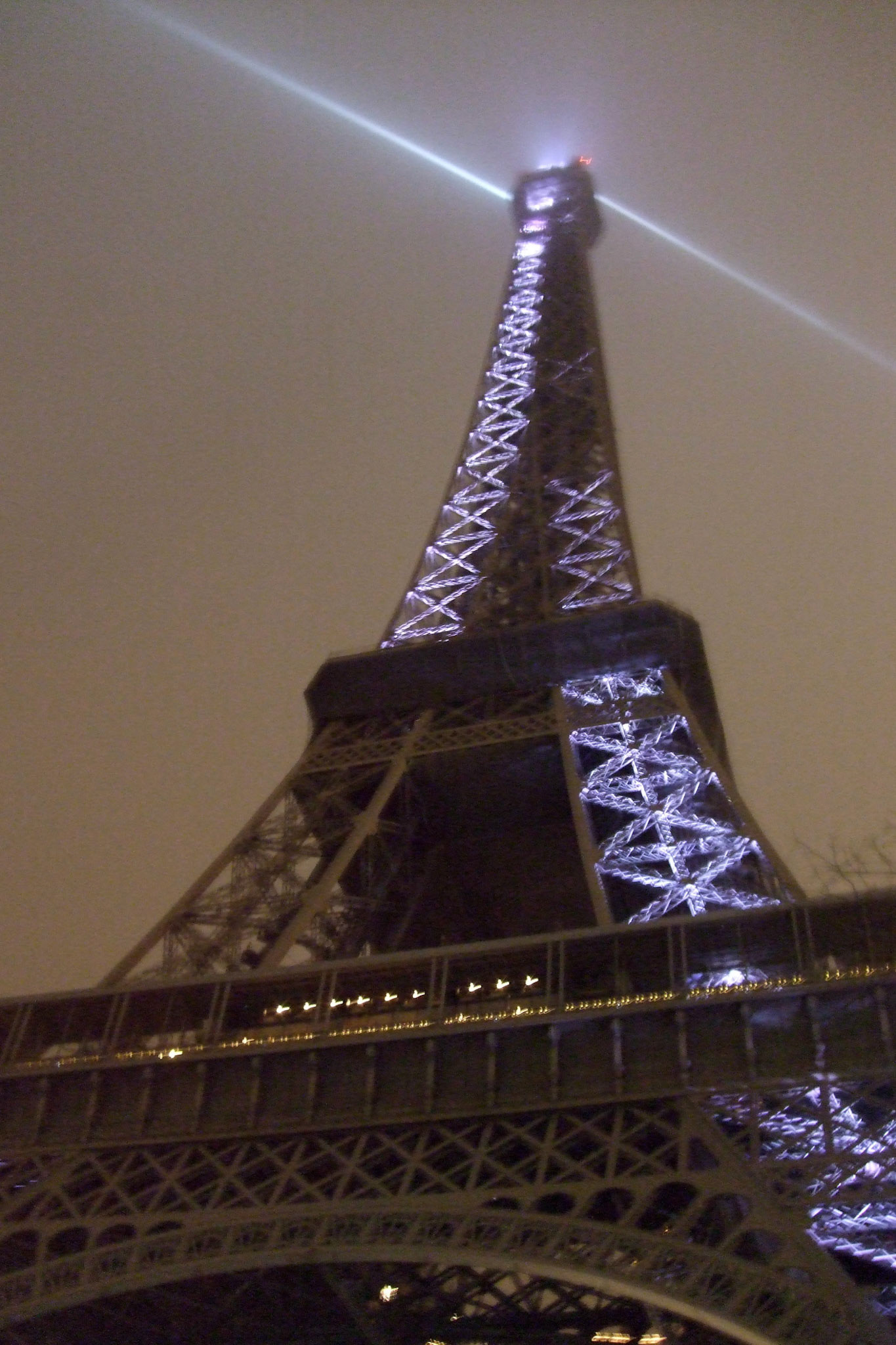We had a great view of the Eiffel Tower