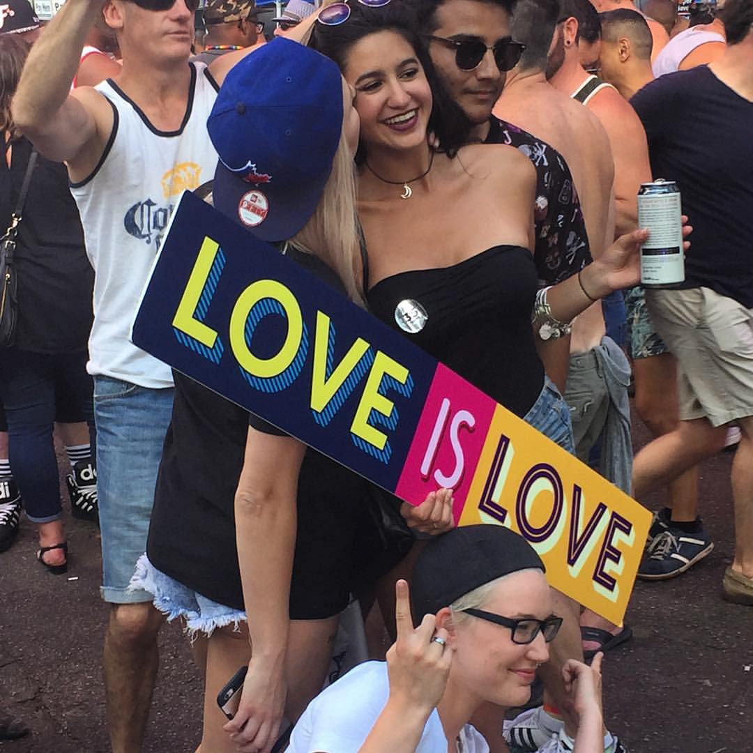 You've got that right! #loveislove #PrideTO #pride2016