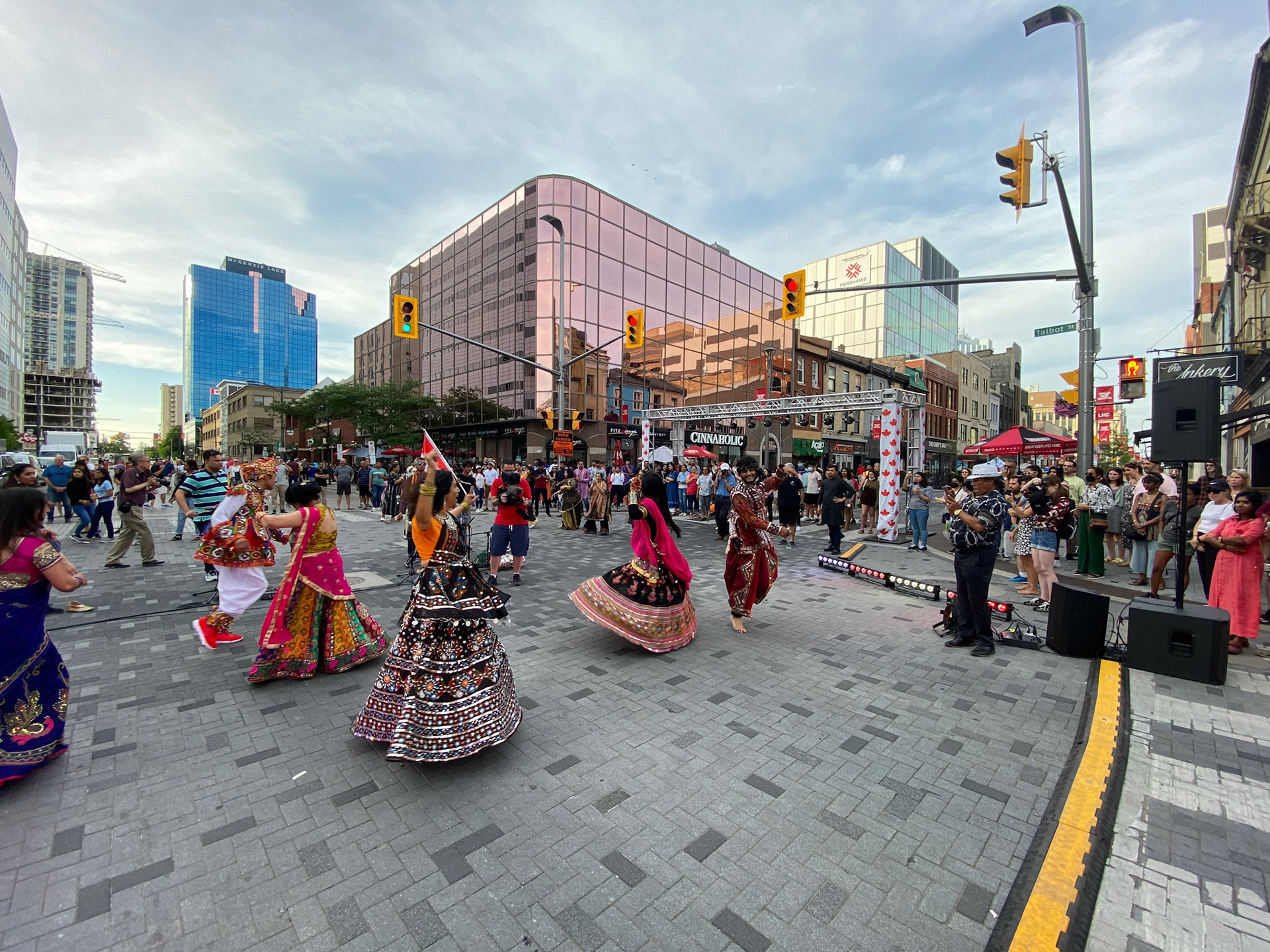 Canada Day 2022 in downtown London