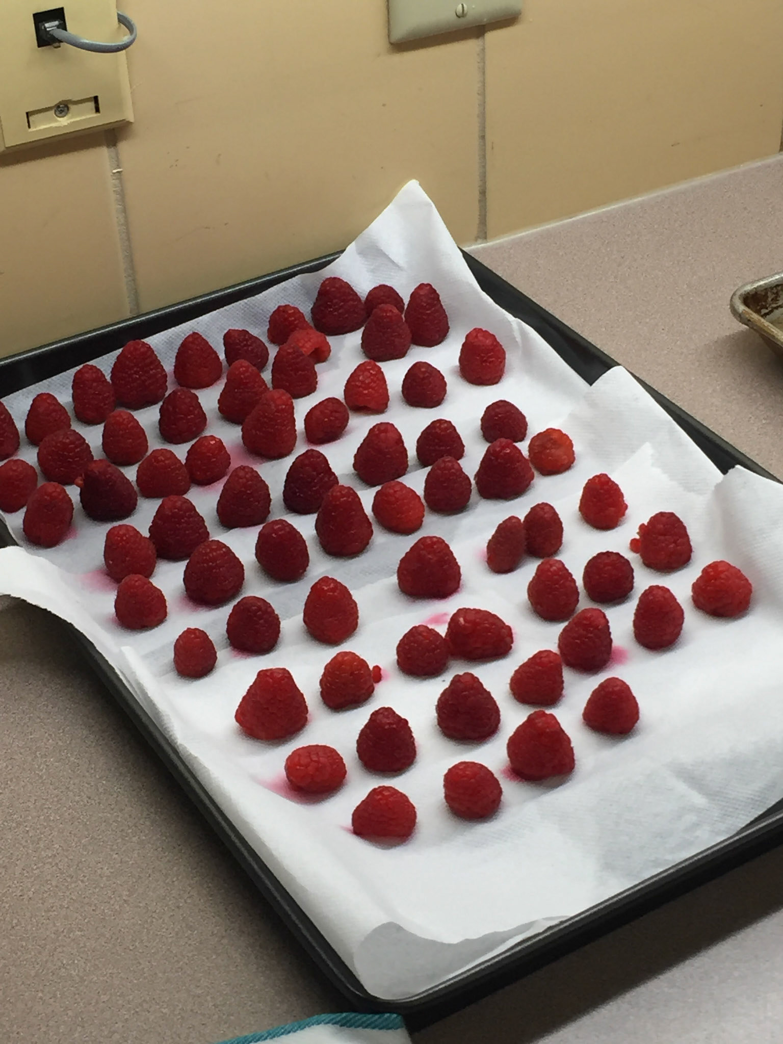 Pretty raspberries