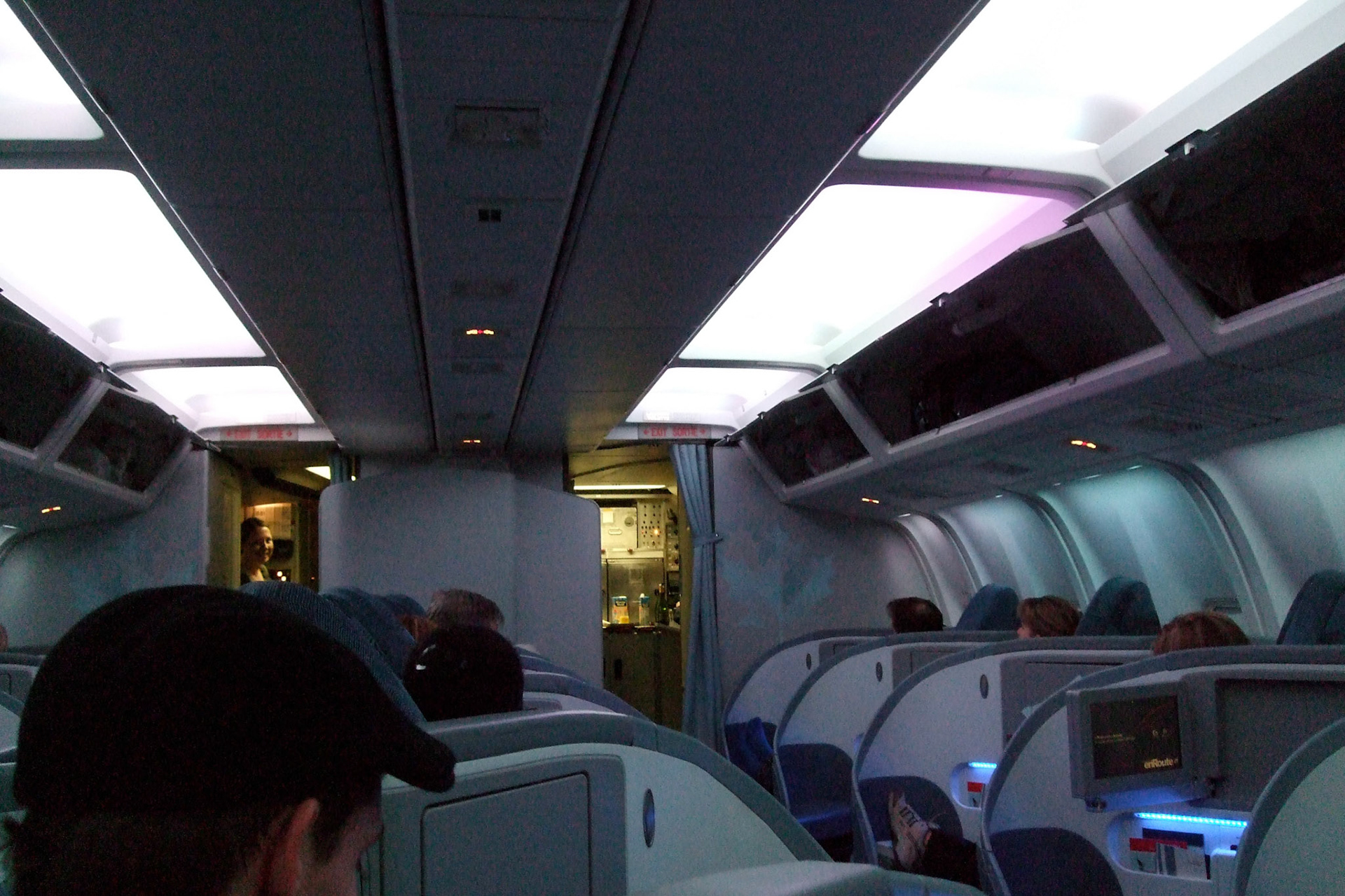 And let me tell you, First Class on our Air Canada flight was pretty spectacular. Watching everyone walk past our premium seats was kind of cool!