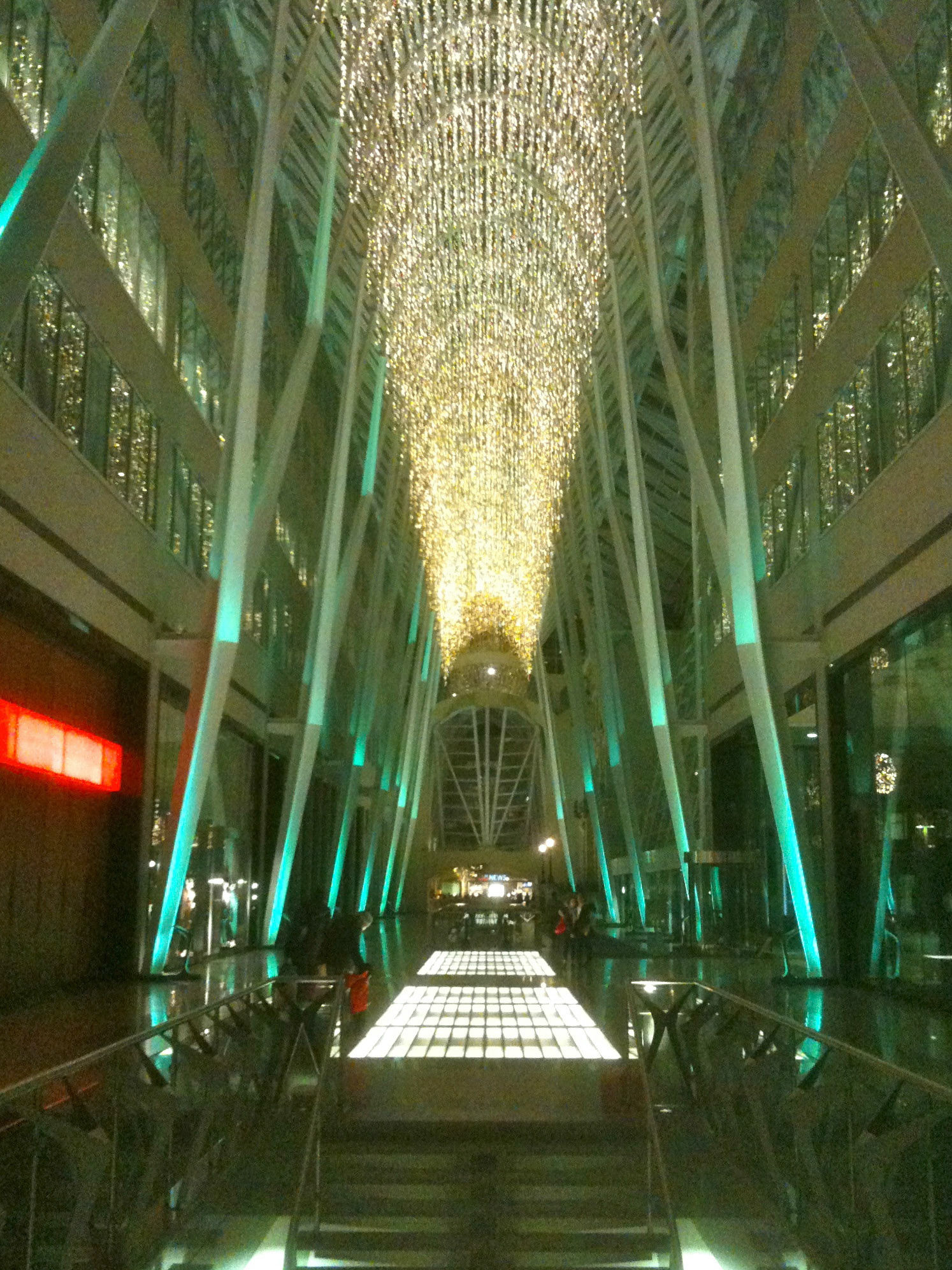 My all-time favourite holiday display: Toronto's Brookfield place's lights are so simple yet magical