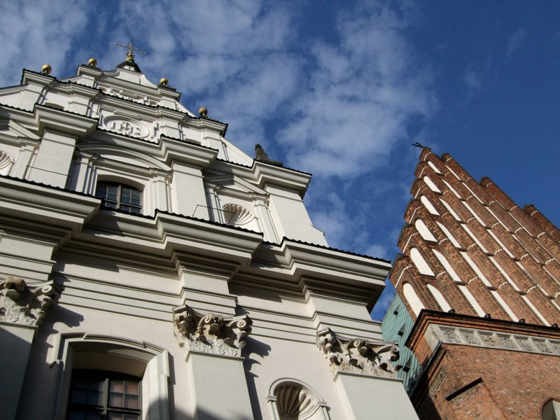 Warsaw, Poland and Baltic Sea