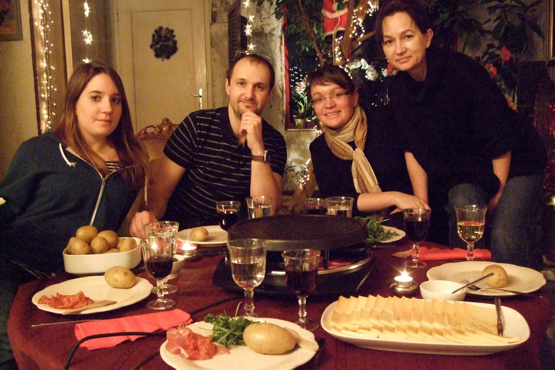 My great friends and the best hosts in the world: Nathalie, JB, Karolina and Marta