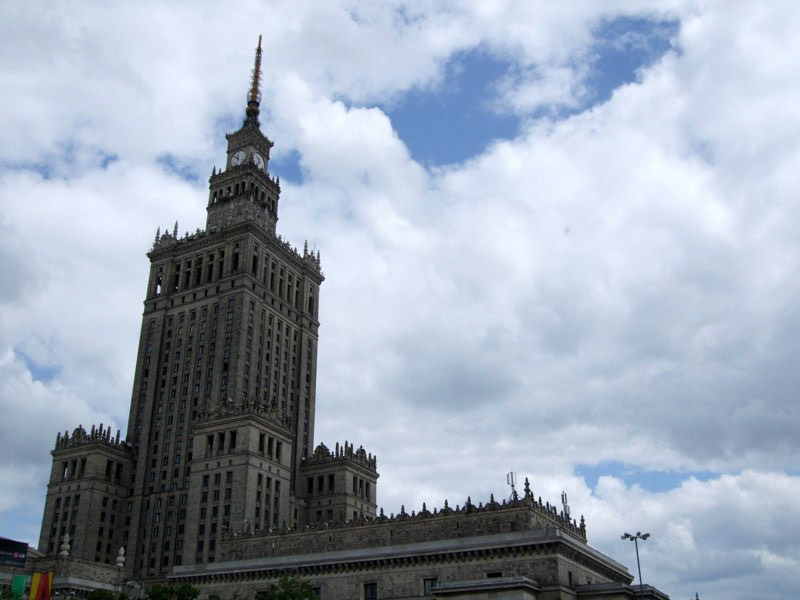 Warsaw, Poland and Baltic Sea