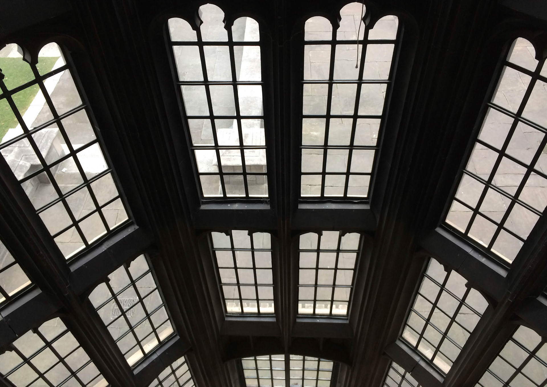 Leaded windows at Heart House