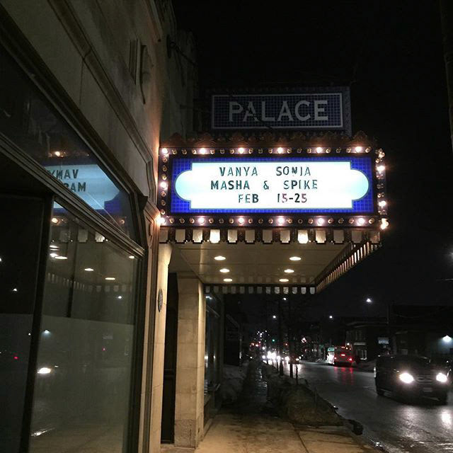 This is happening!!!⠀ We have a show!! More than a year of dreaming and putting together a dream team of talent both on stage and behind the scenes has paid off! ⠀ We are so proud of this show... come see Palace Theatre’s “Vanya &amp; Sonia &amp; Masha &amp; Spike” b