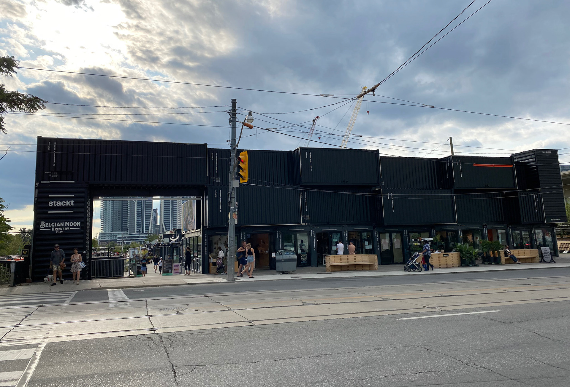 Stacked on Bathurst Street