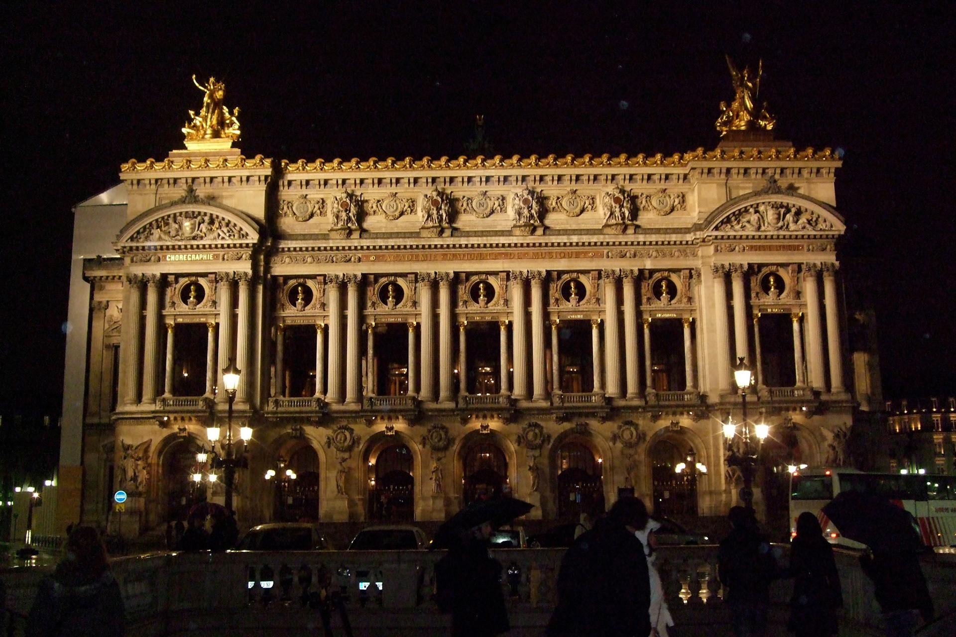 Returning from Disneyland; I needed to see some REAL European scenery again. First stop: the beautiful Palais Garnier, Paris' opera