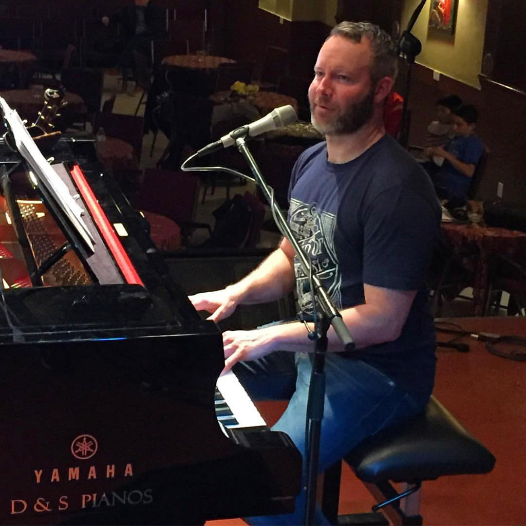 Rehearsal #2 for Fri night concert with @thatcatmatt Matt Alber!